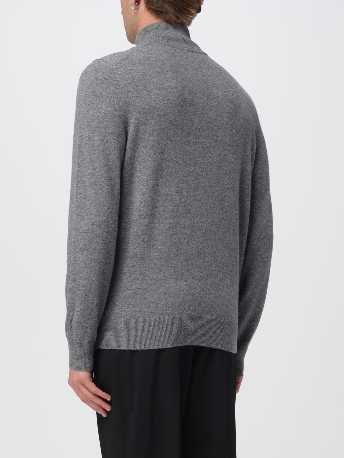 BOSS 毛衣: 毛衣 男士 Boss, 灰色 - Img 2