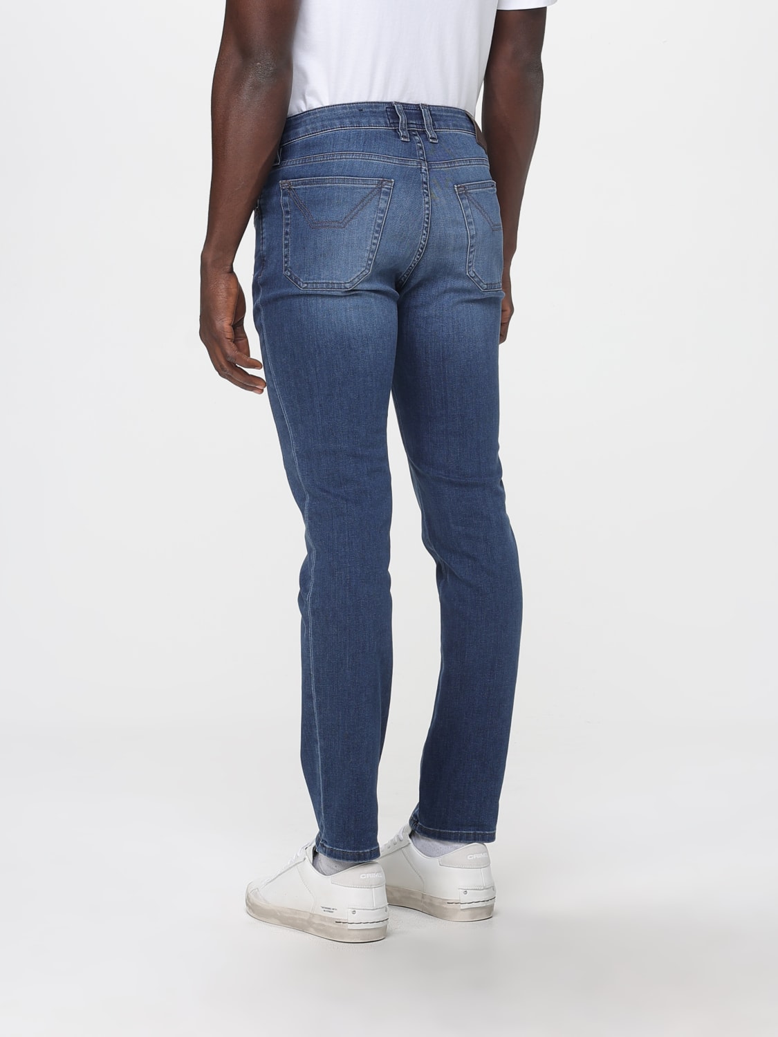 JECKERSON ДЖИНСЫ: Джинсы Мужское Jeckerson, Серо-Бежевый - Img 2