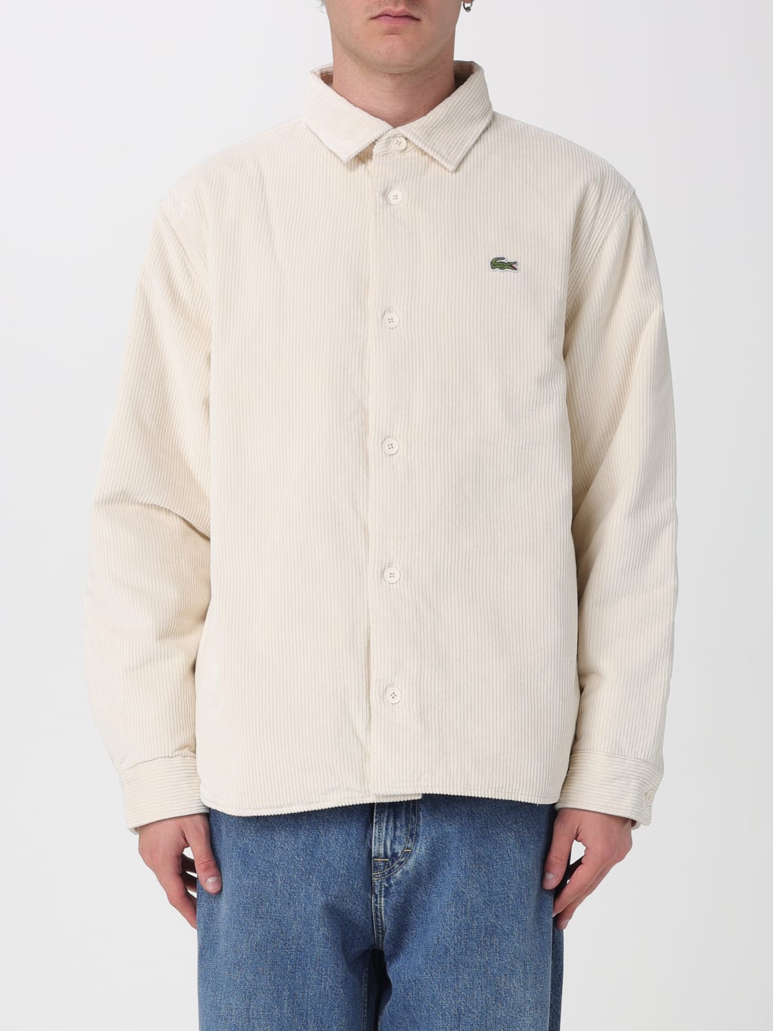 LACOSTE JACKET: Jacket men Lacoste, Yellow Cream - Img 1
