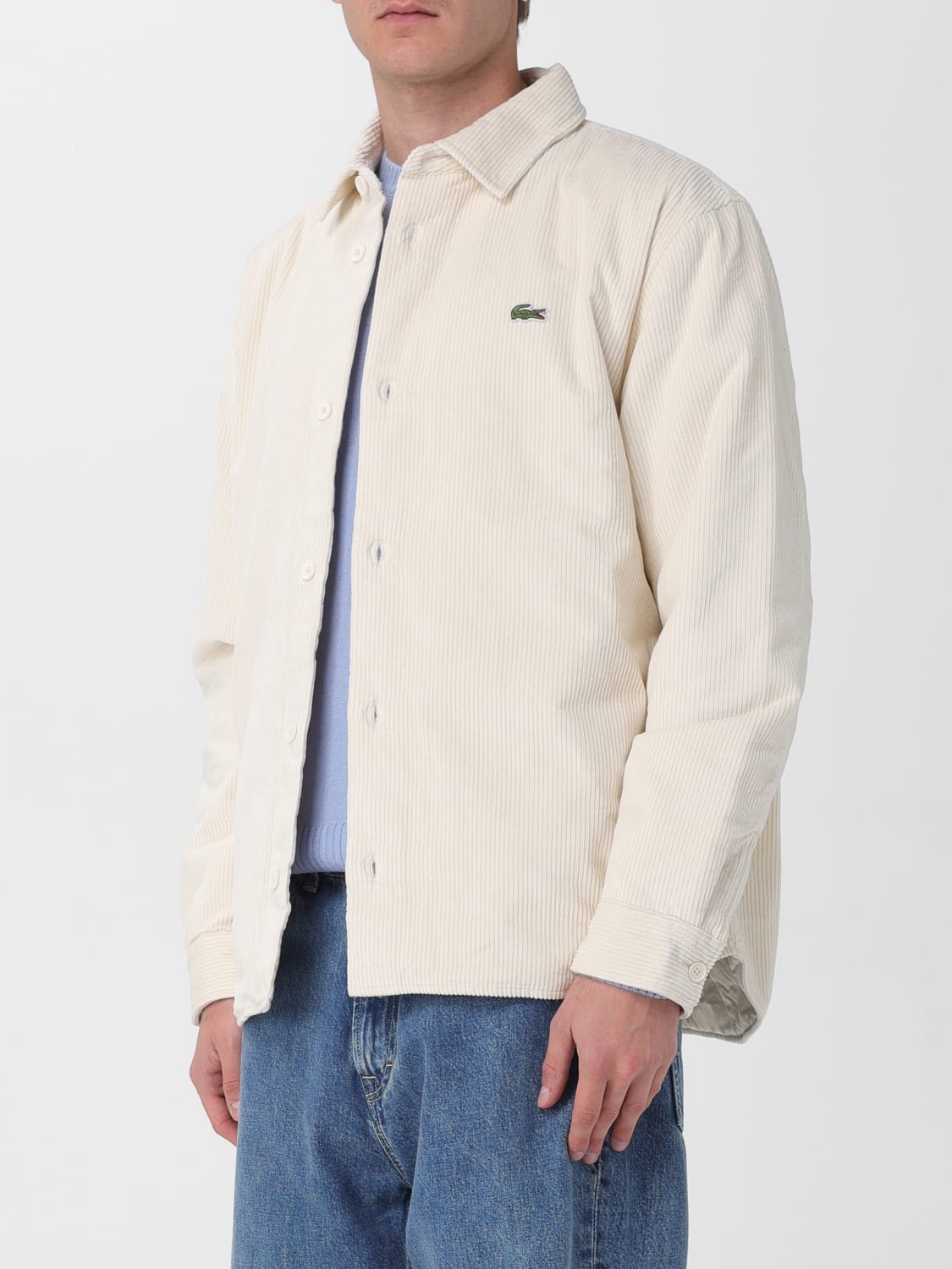 LACOSTE JACKET: Jacket men Lacoste, Yellow Cream - Img 3