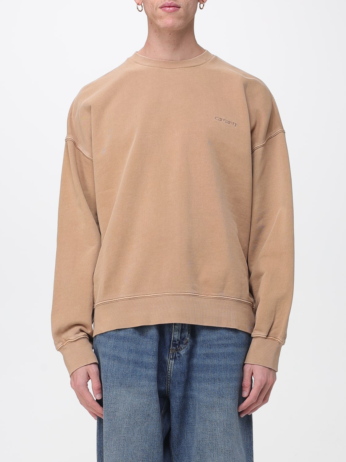 CARHARTT WIP SWEATSHIRT: Sweatshirt men Carhartt Wip, Beige - Img 1