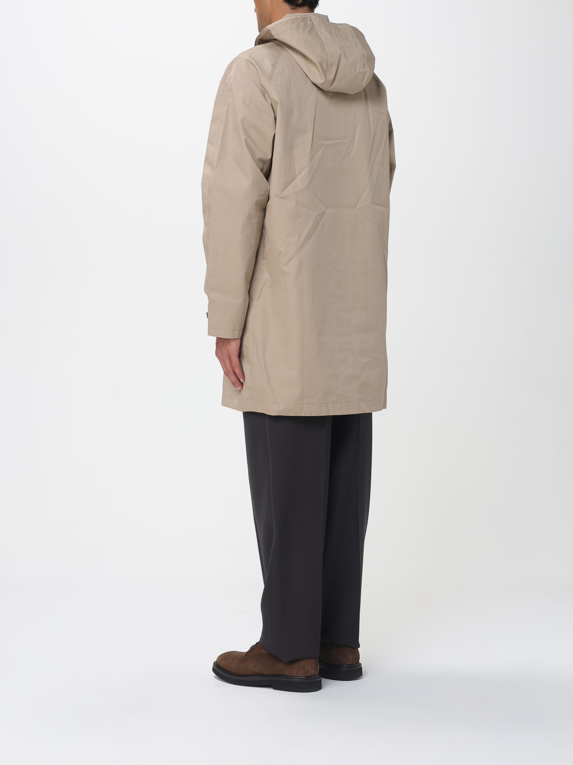 BARBOUR COAT: Coat men Barbour, Beige - Img 2