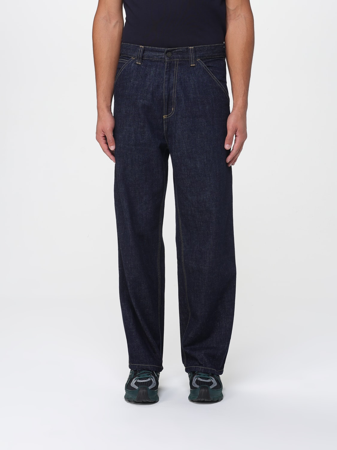 CARHARTT WIP HOSE: Hose herren Carhartt Wip, Navy - Img 1