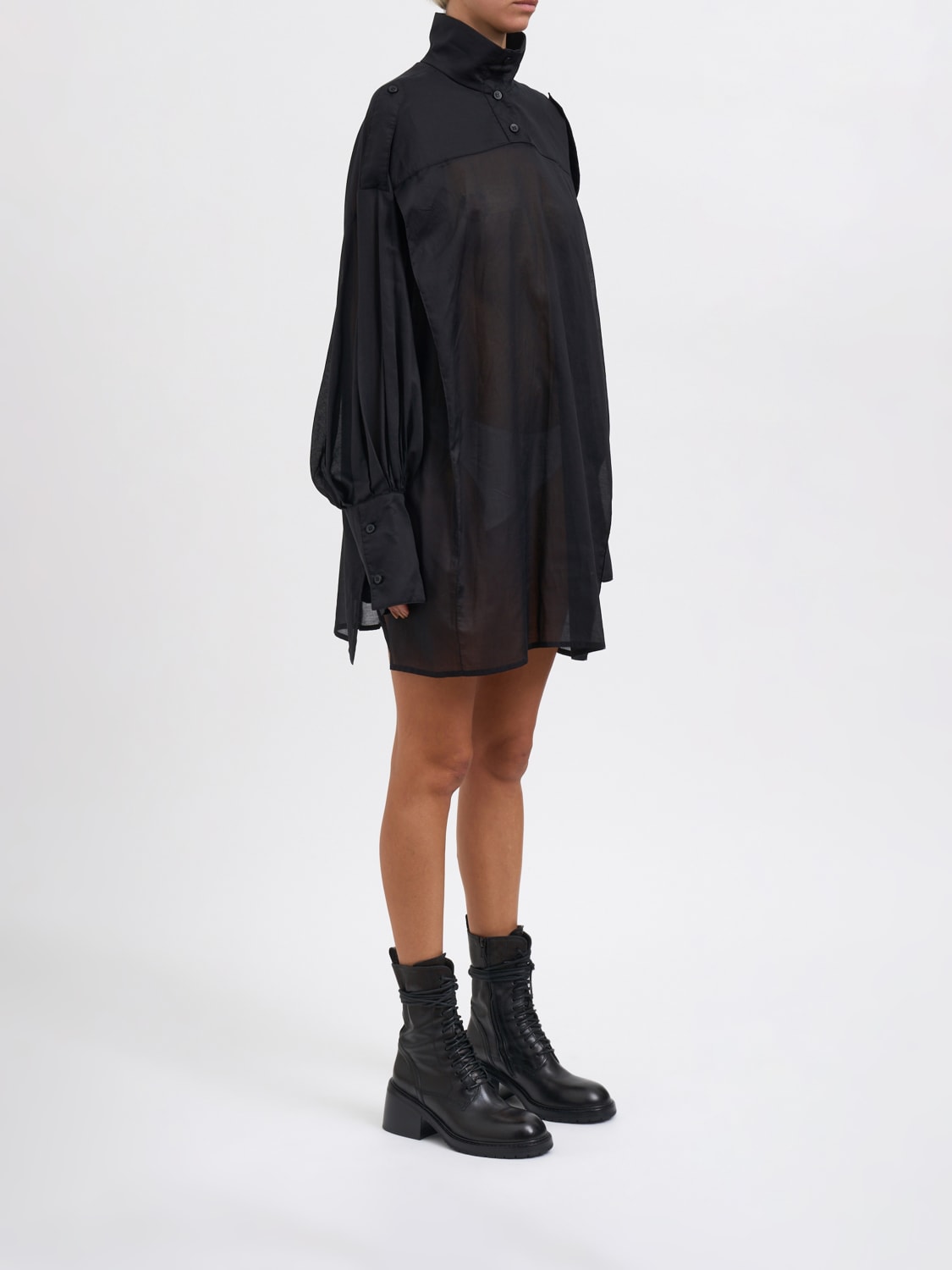 THELATEST TOP: Chemise femme Thelatest, Noir - Img 4