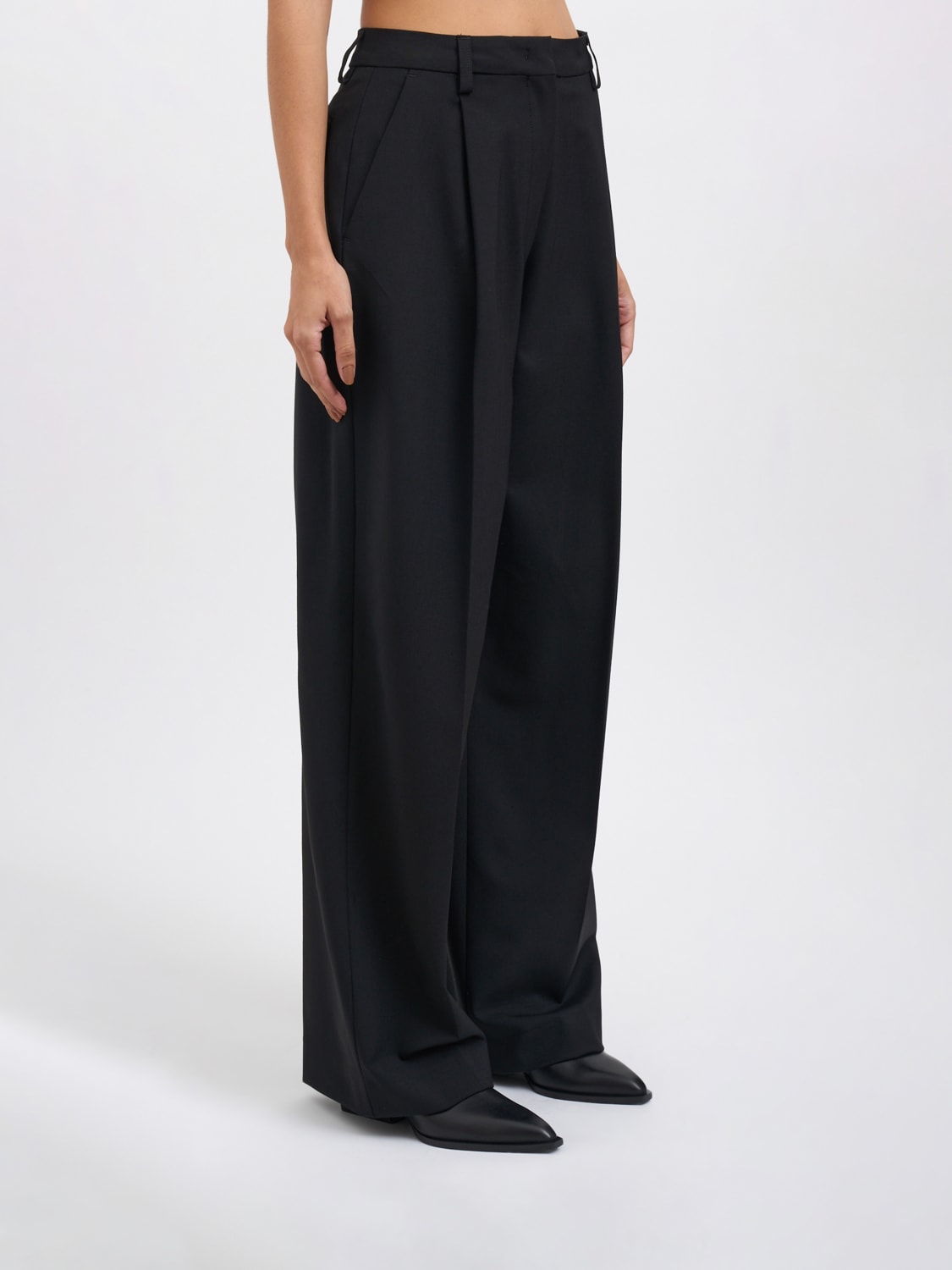 THELATEST PANTS: Pants woman Thelatest, Black - Img 3