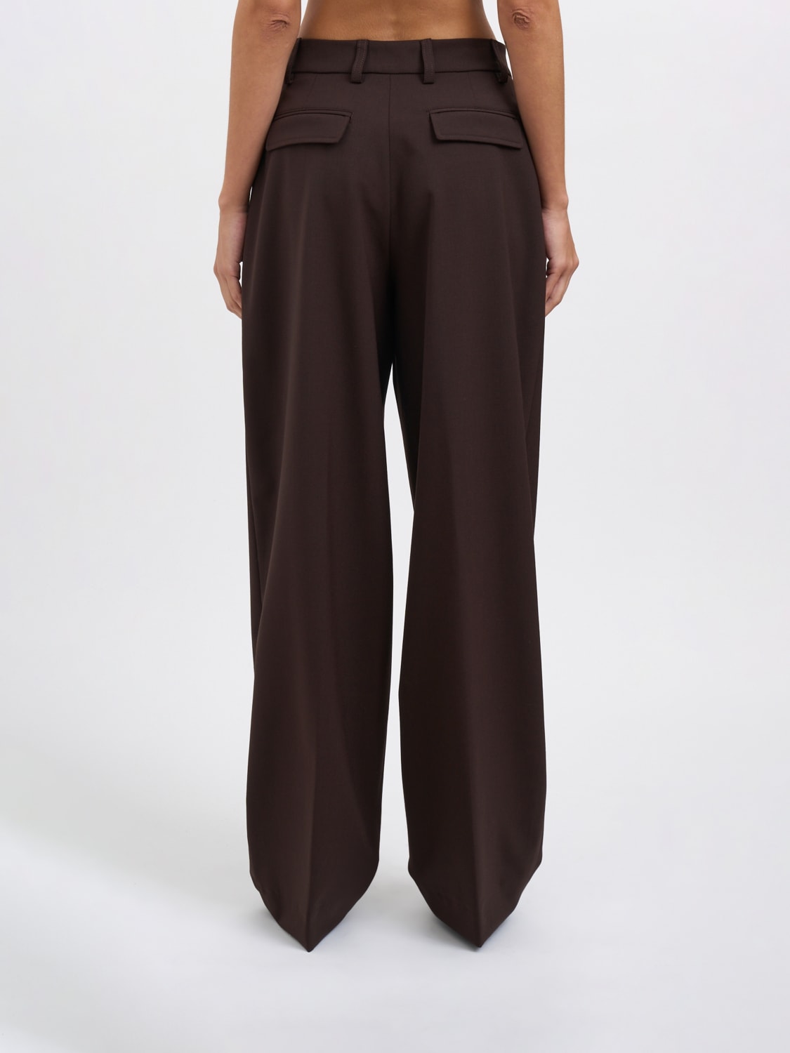 THELATEST PANTS: Pants woman Thelatest, Brown - Img 2