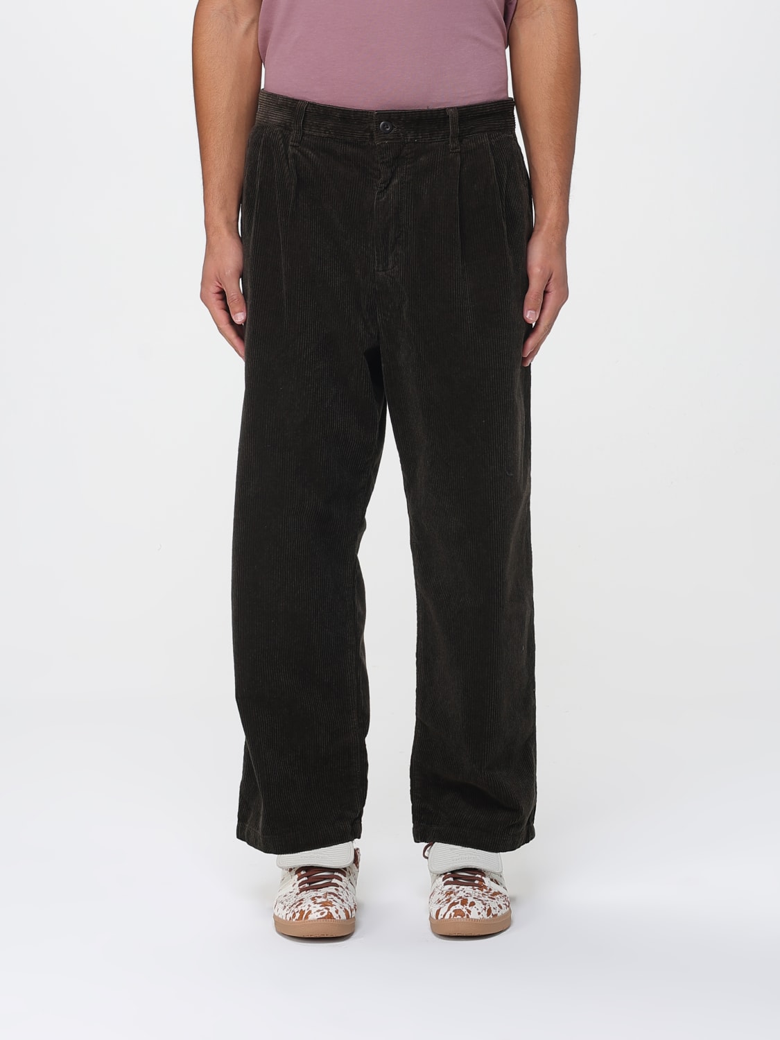 CARHARTT WIP PANTS: Pants men Carhartt Wip, Tobacco - Img 1
