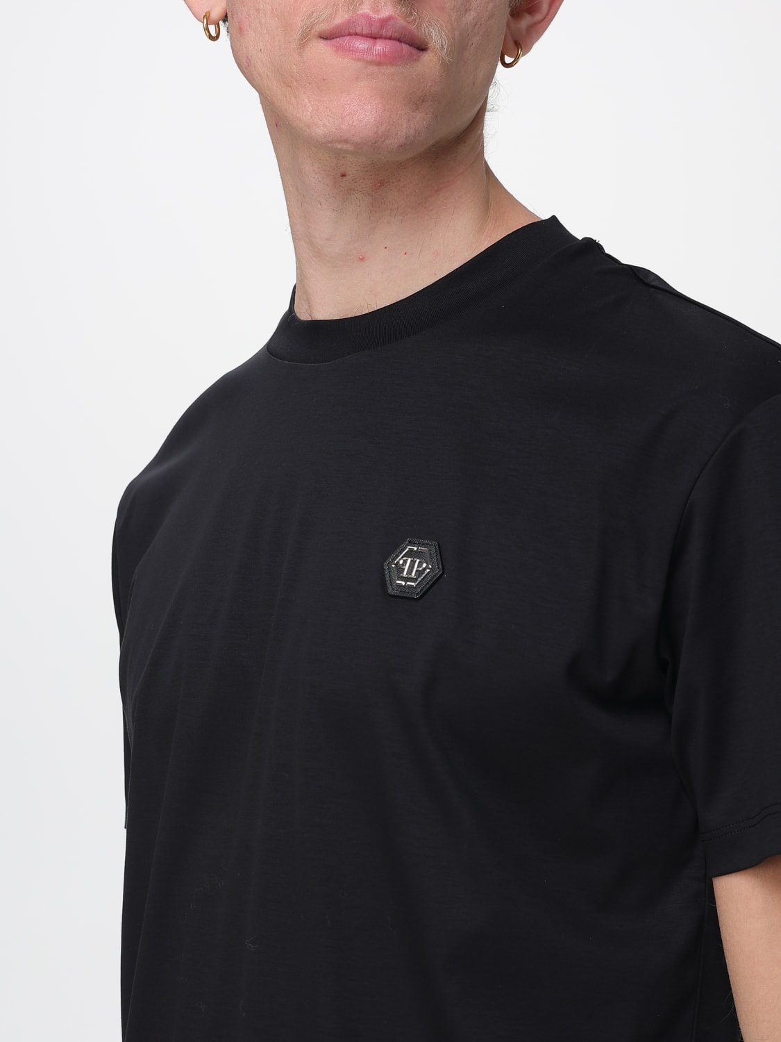 PHILIPP PLEIN CAMISETA: Camiseta hombre Philipp Plein, Negro - Img 3