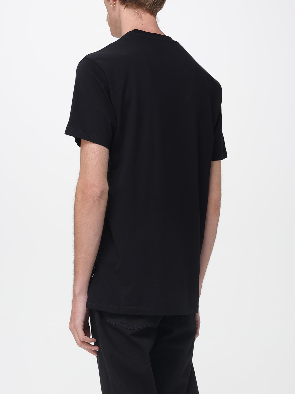 PHILIPP PLEIN T恤: T恤 男士 Philipp Plein, 黑色 - Img 2