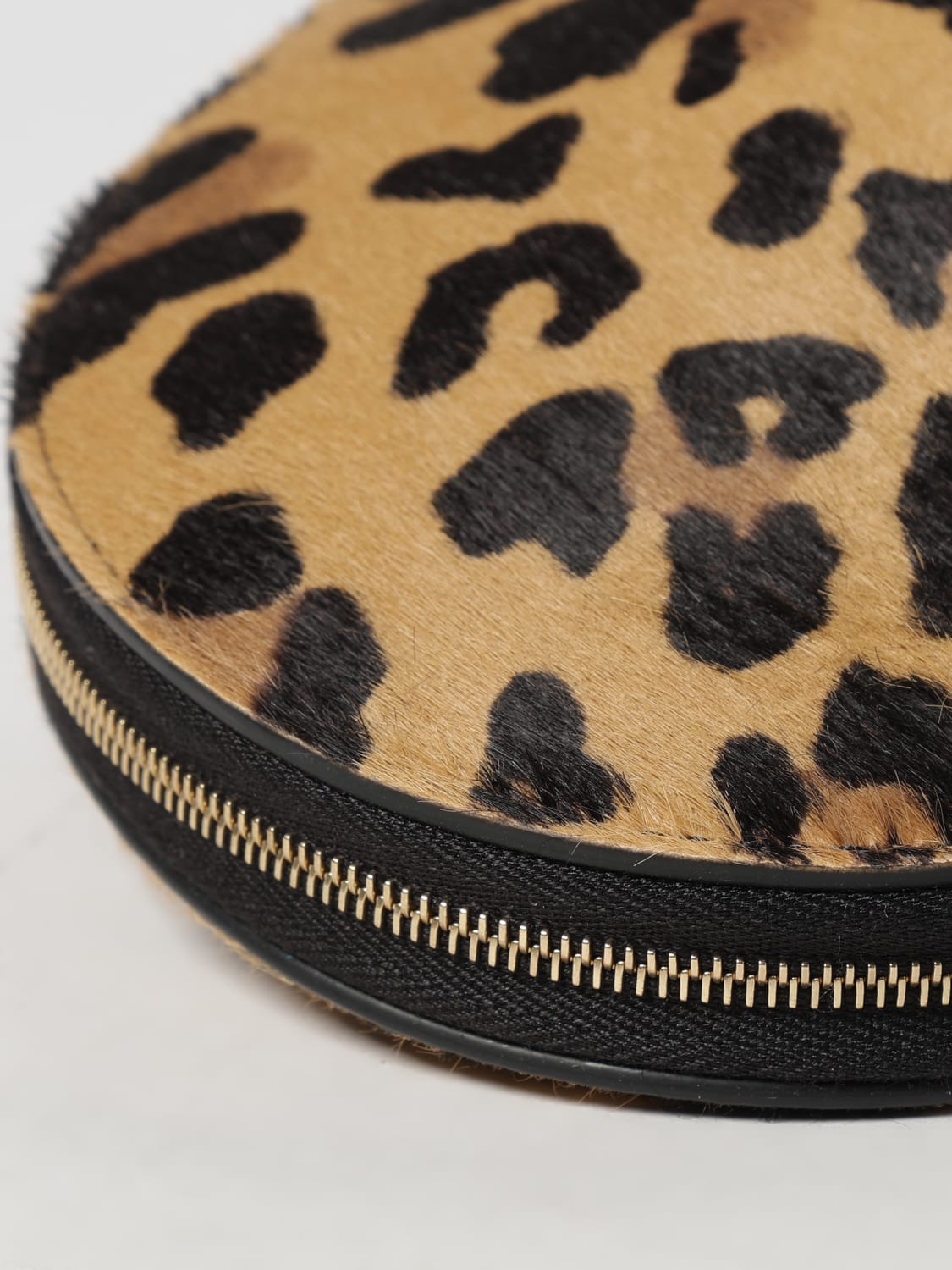 ALAÏA MINI BAG: Shoulder bag woman AlaÏa, Brown - Img 4