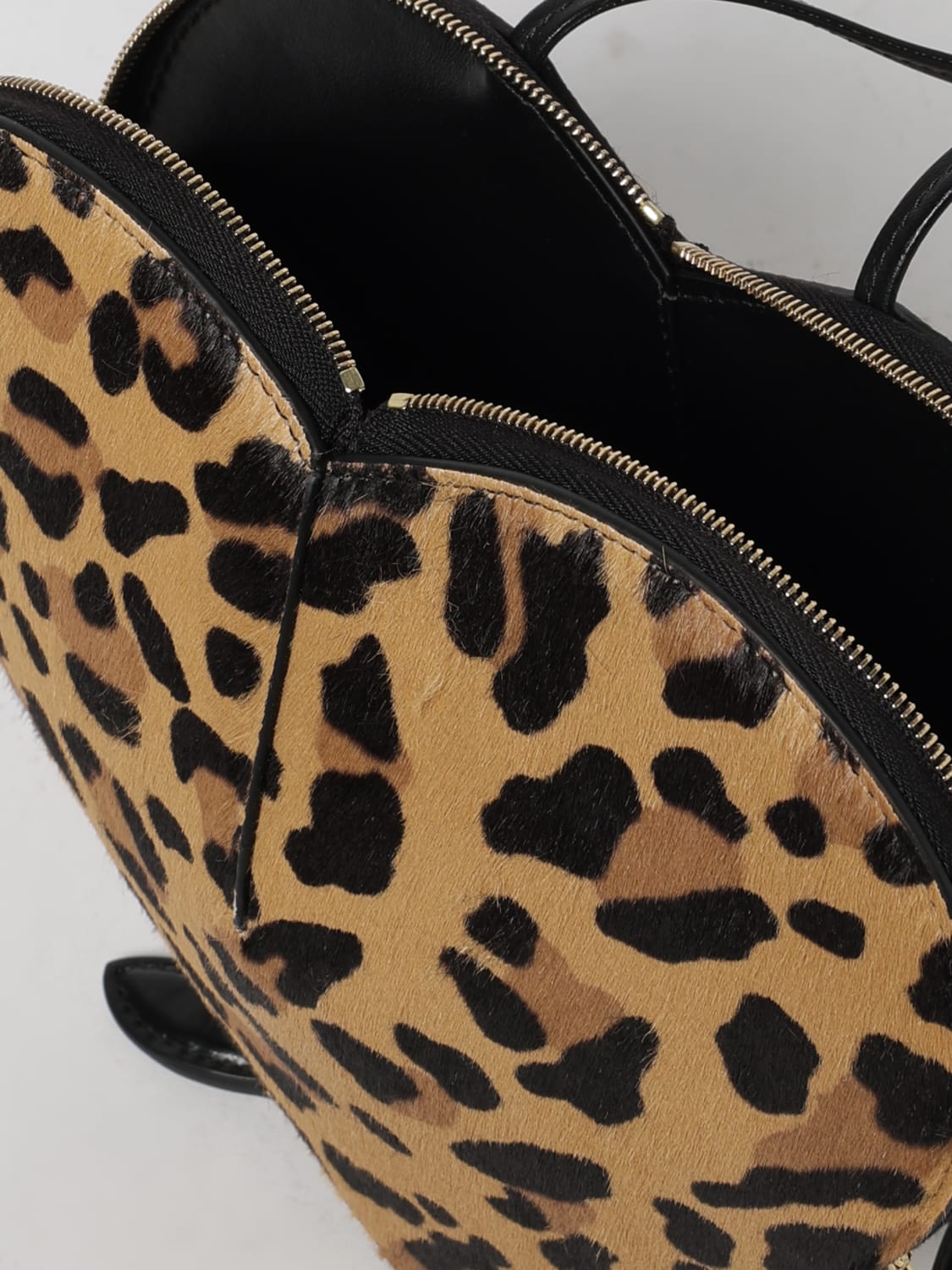 ALAÏA MINI BAG: Shoulder bag woman AlaÏa, Brown - Img 5