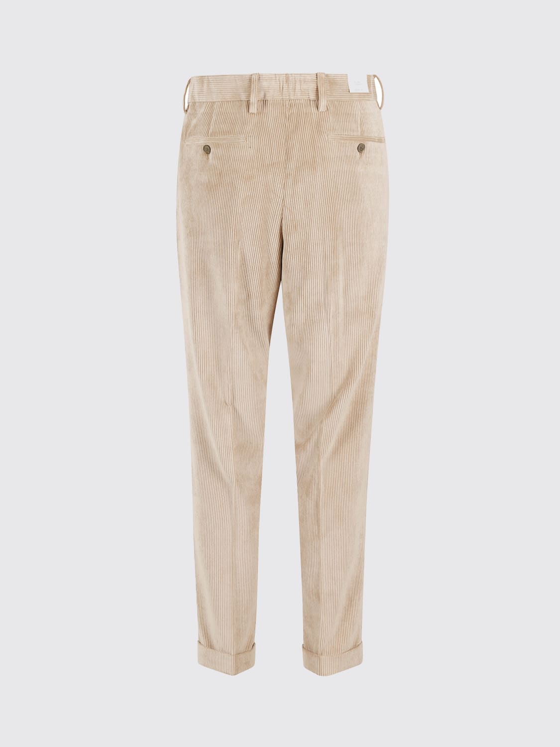 BRIGLIA 1949 PANTALONI: Pantaloni chino Briglia 1949 in velluto , Kaki - Img 2