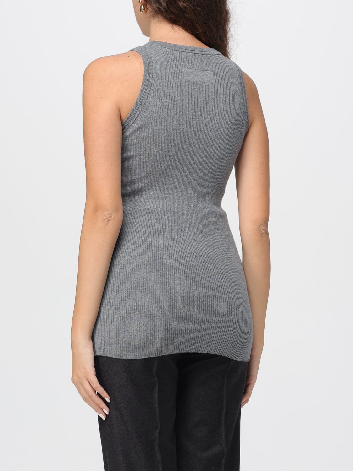 PHOEBE PHILO CAMISETA: Top mujer Phoebe Philo, Gris - Img 3