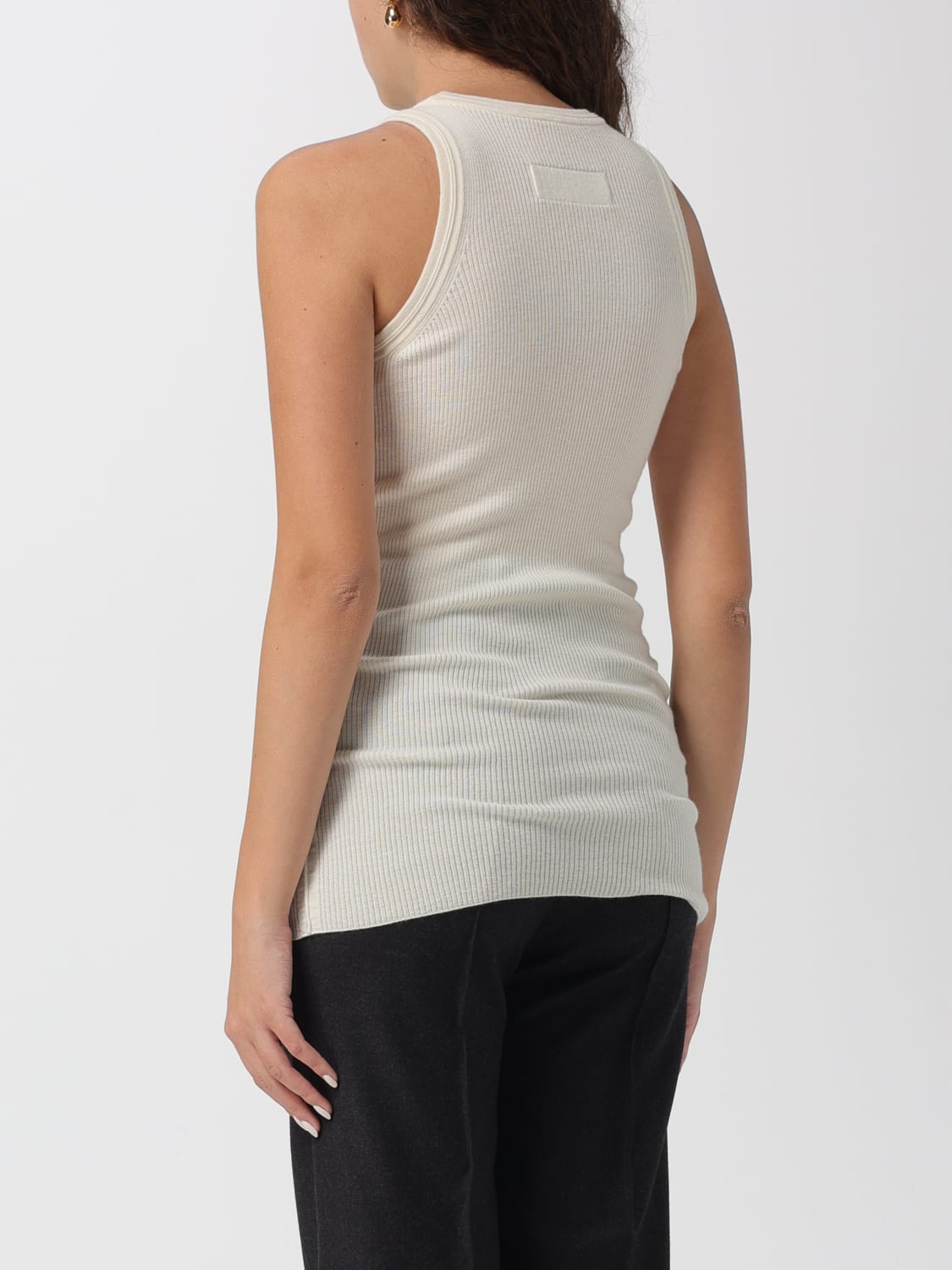 PHOEBE PHILO T-SHIRT: Top damen Phoebe Philo, Beige - Img 3