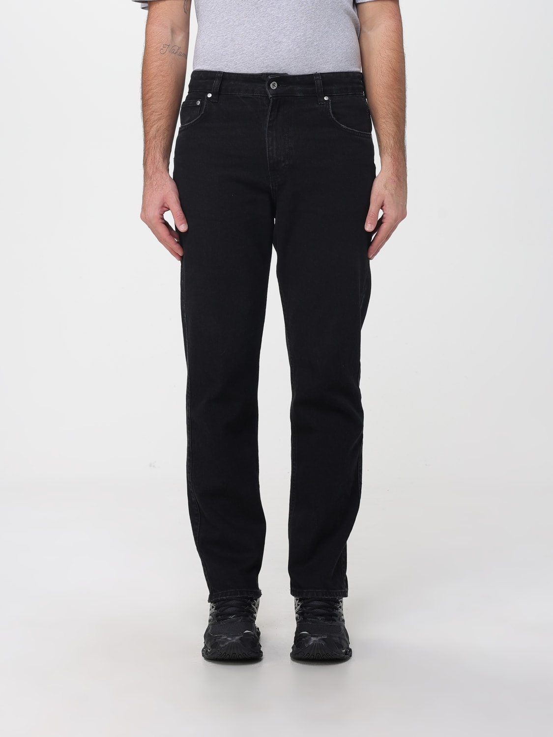 REPRESENT JEANS: Jeans men Represent, Black - Img 1