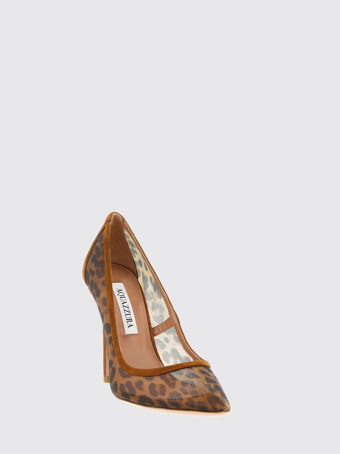 AQUAZZURA PUMP: High heel shoes woman Aquazzura, Brown - Img 2