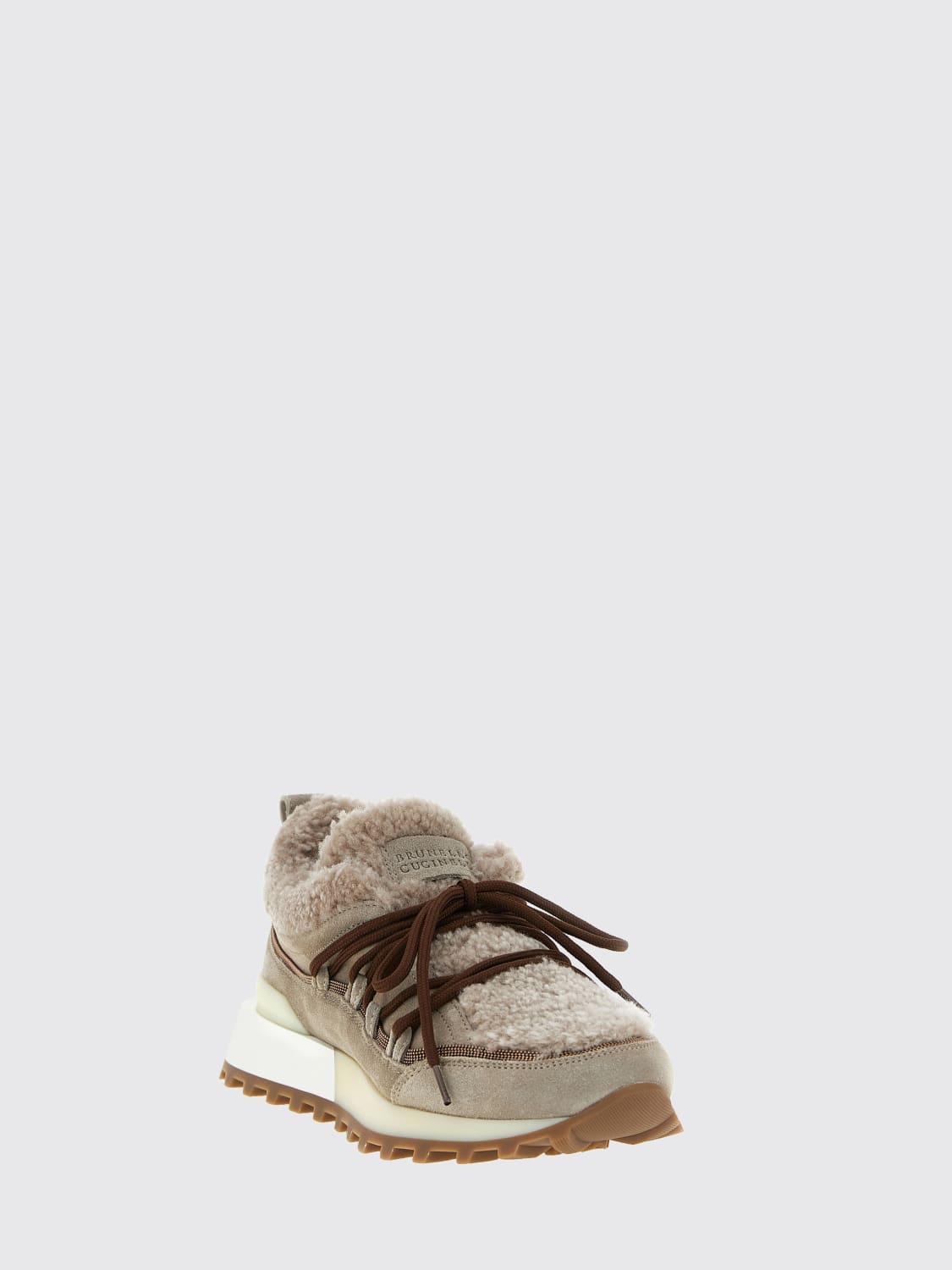 BRUNELLO CUCINELLI SNEAKERS: Sneakers woman Brunello Cucinelli, White - Img 2