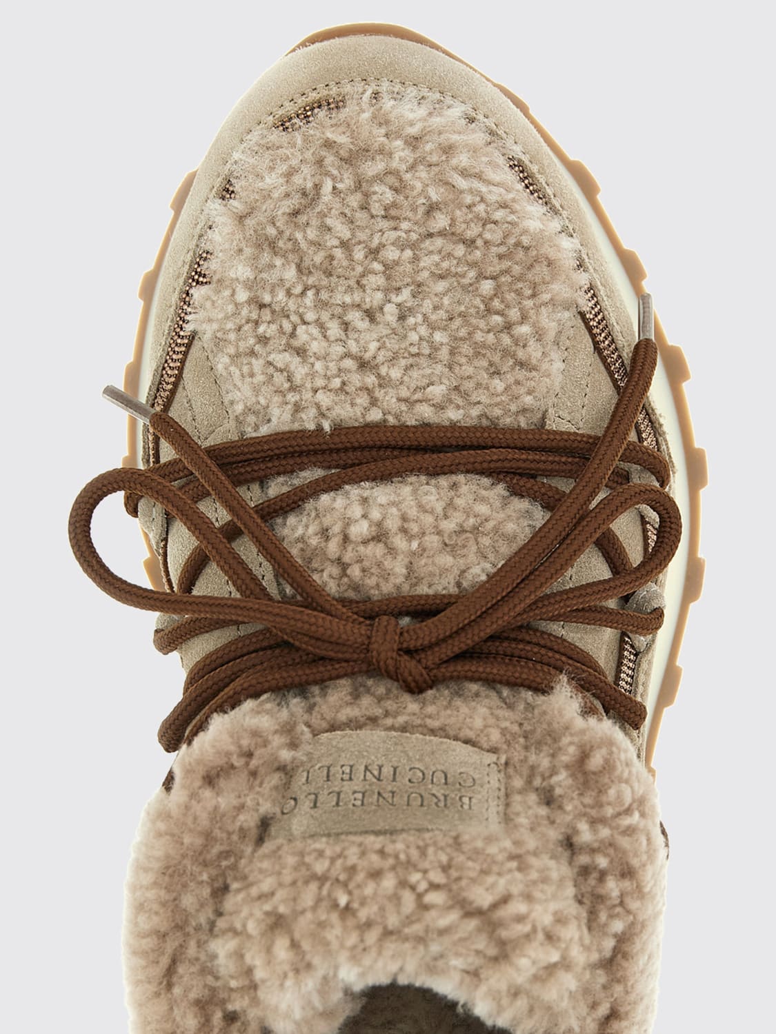 BRUNELLO CUCINELLI SNEAKERS: Sneakers woman Brunello Cucinelli, White - Img 4