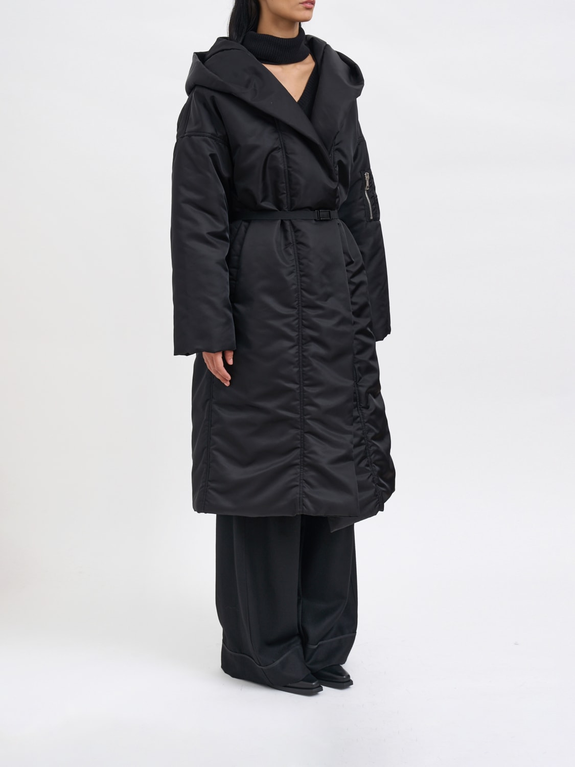 ANDREA YA'AQOV COAT: Jacket woman Andrea Ya'aqov, Black - Img 4