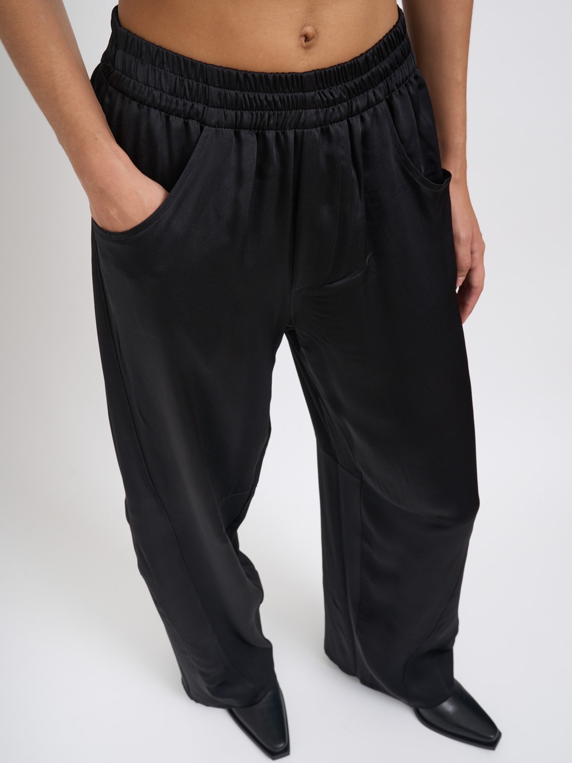 ANDREA YA'AQOV PANTS: Pants woman Andrea Ya'aqov, Black - Img 4