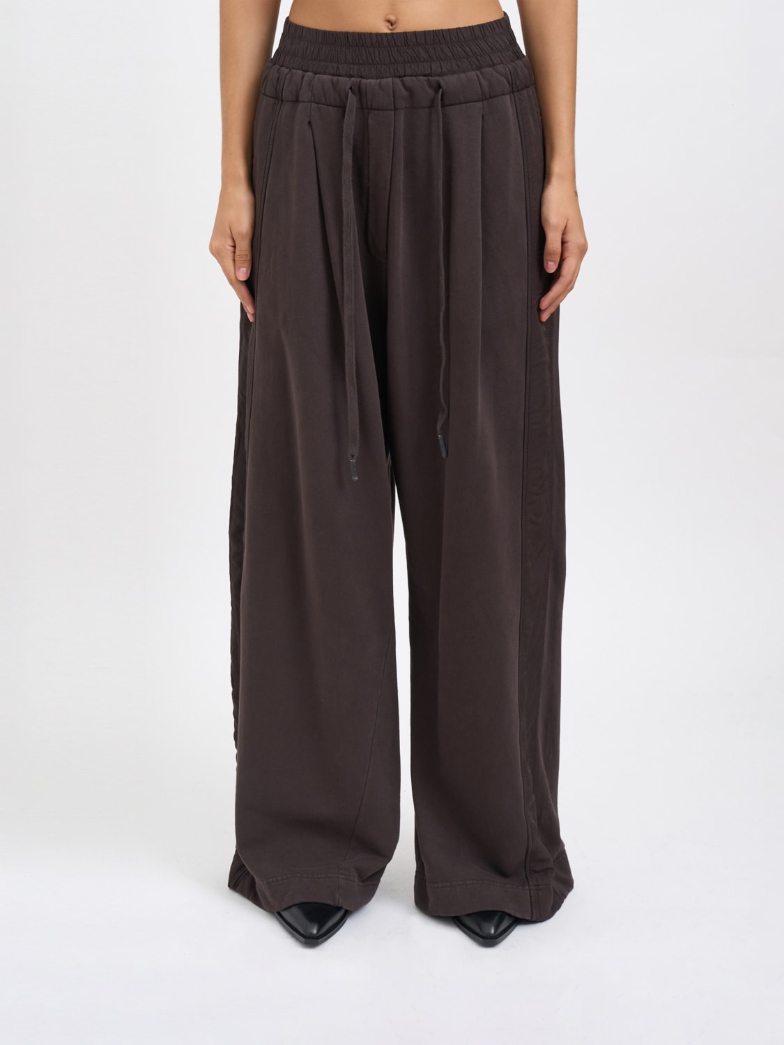 ANDREA YA'AQOV 裤子: 裤子 女士 Andrea Ya'aqov, 棕色 - Img 1