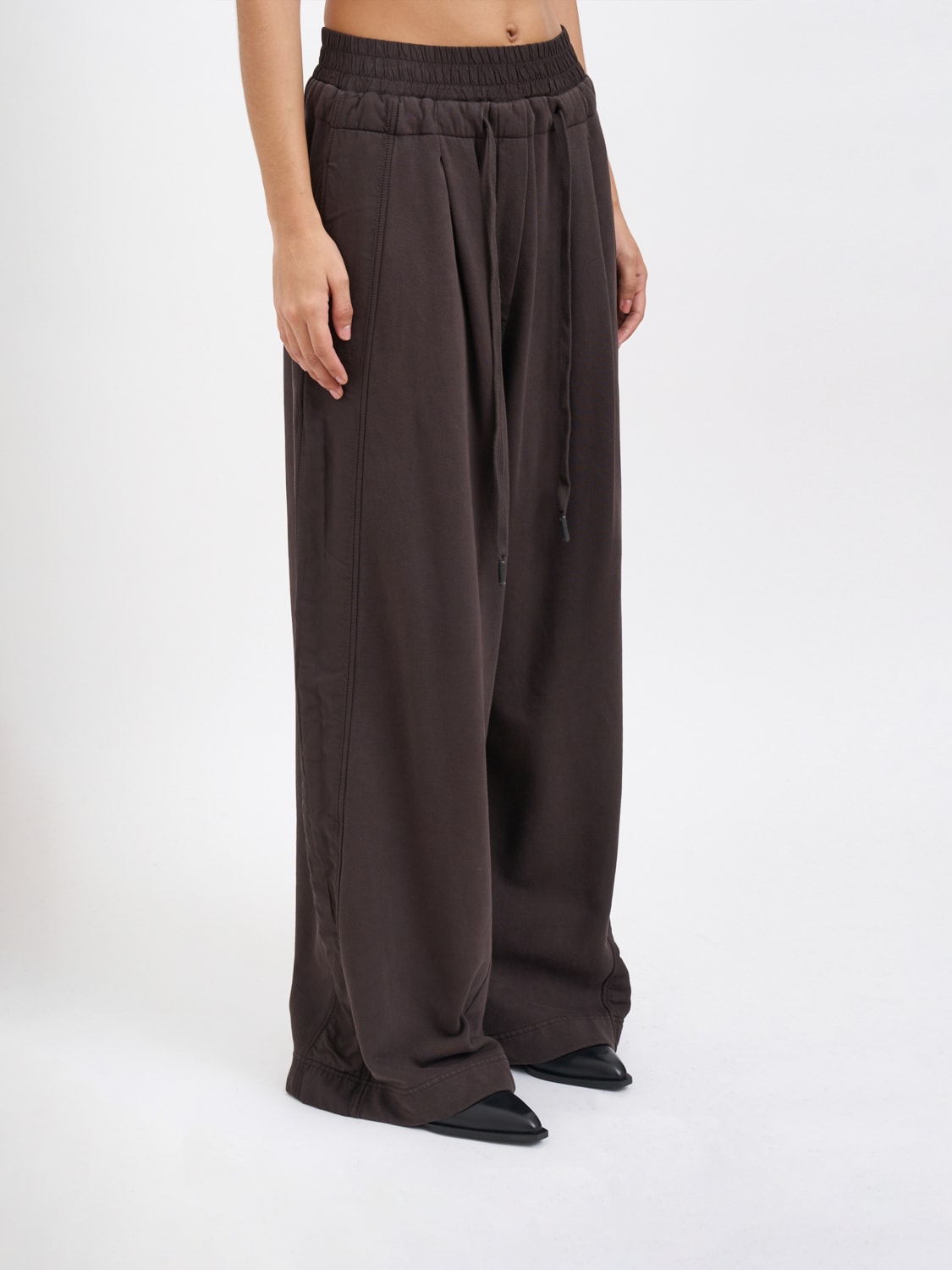 ANDREA YA'AQOV 裤子: 裤子 女士 Andrea Ya'aqov, 棕色 - Img 3