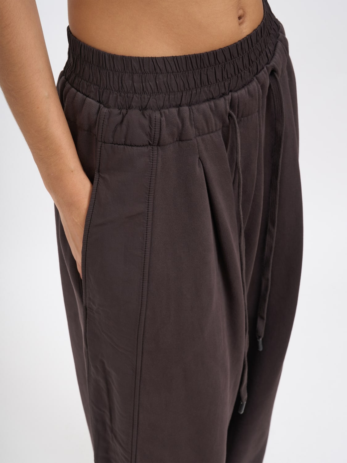 ANDREA YA'AQOV 裤子: 裤子 女士 Andrea Ya'aqov, 棕色 - Img 4