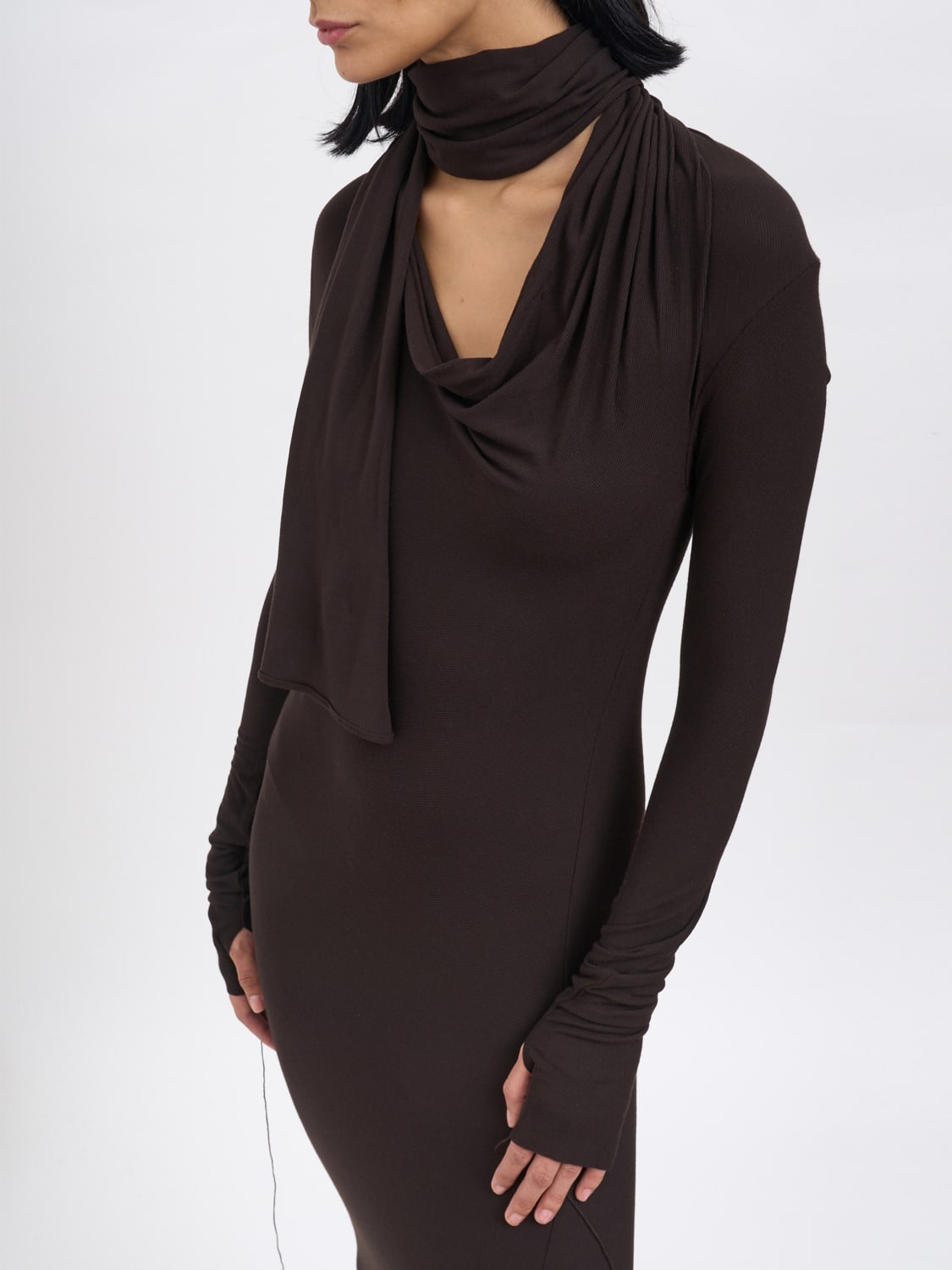 ANDREA YA'AQOV ABITO: Abito in modal Andrea Ya'aqov, Marrone - Img 5