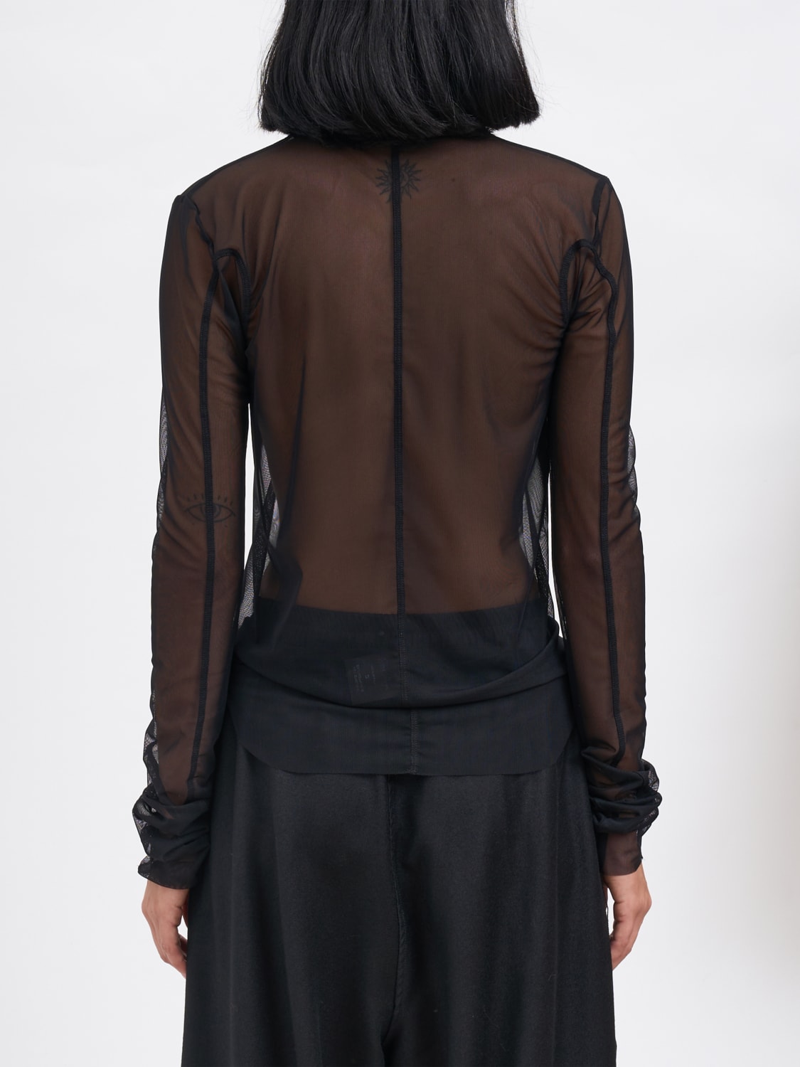 ANDREA YA'AQOV TOP: Pullover damen Andrea Ya'aqov, Schwarz - Img 2