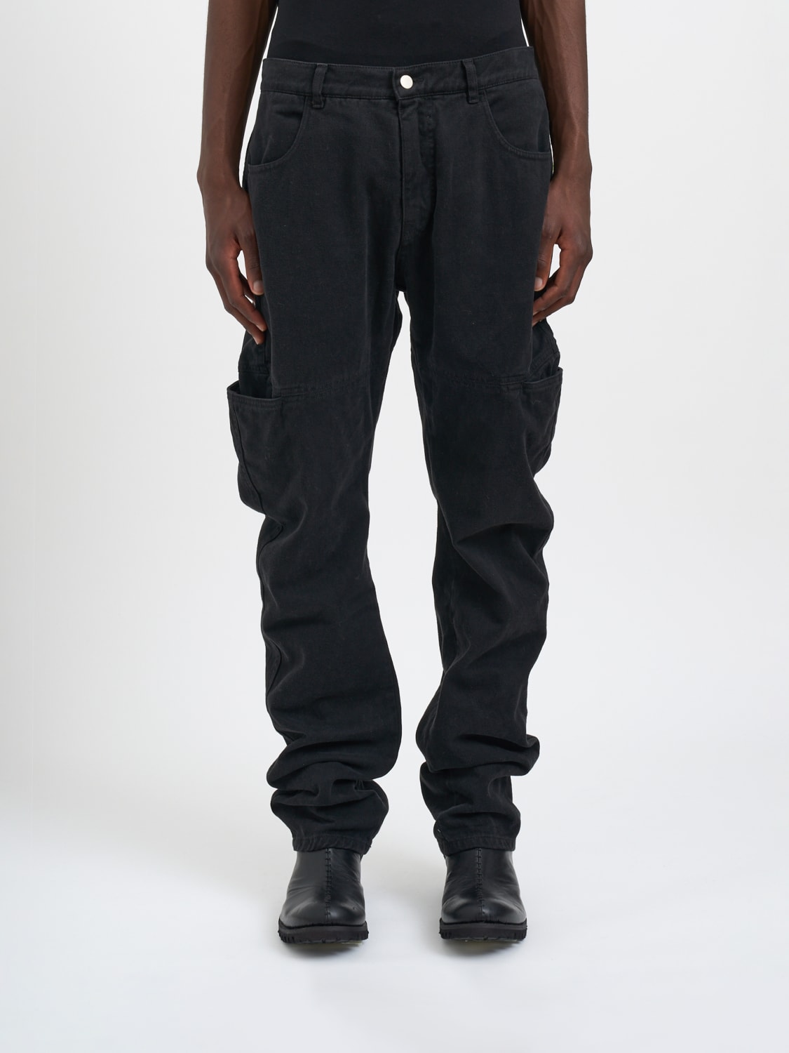 ANDREA YA'AQOV JEANS: Jeans men Andrea Ya'aqov, Black - Img 1
