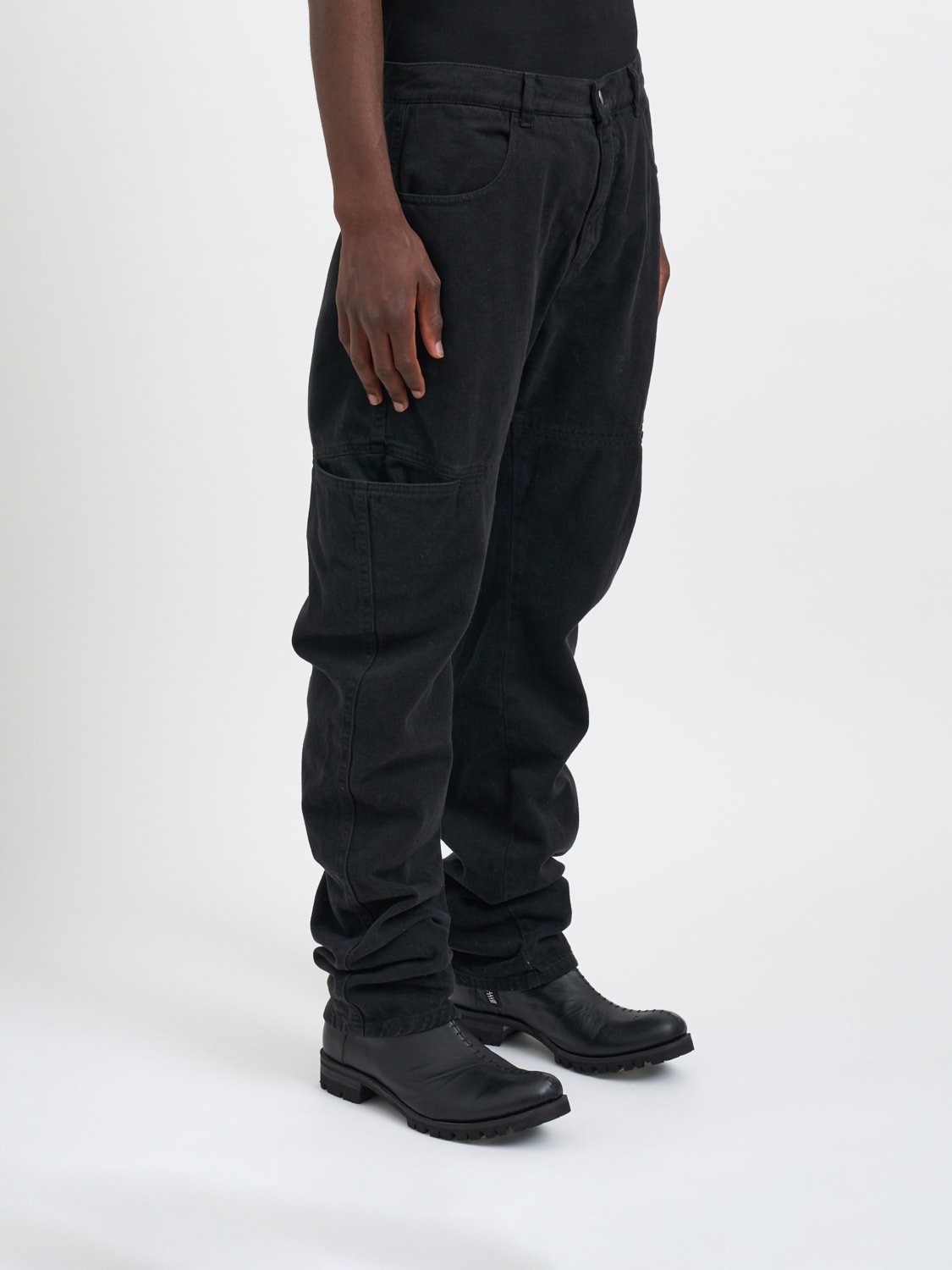 ANDREA YA'AQOV JEANS: Jeans men Andrea Ya'aqov, Black - Img 3