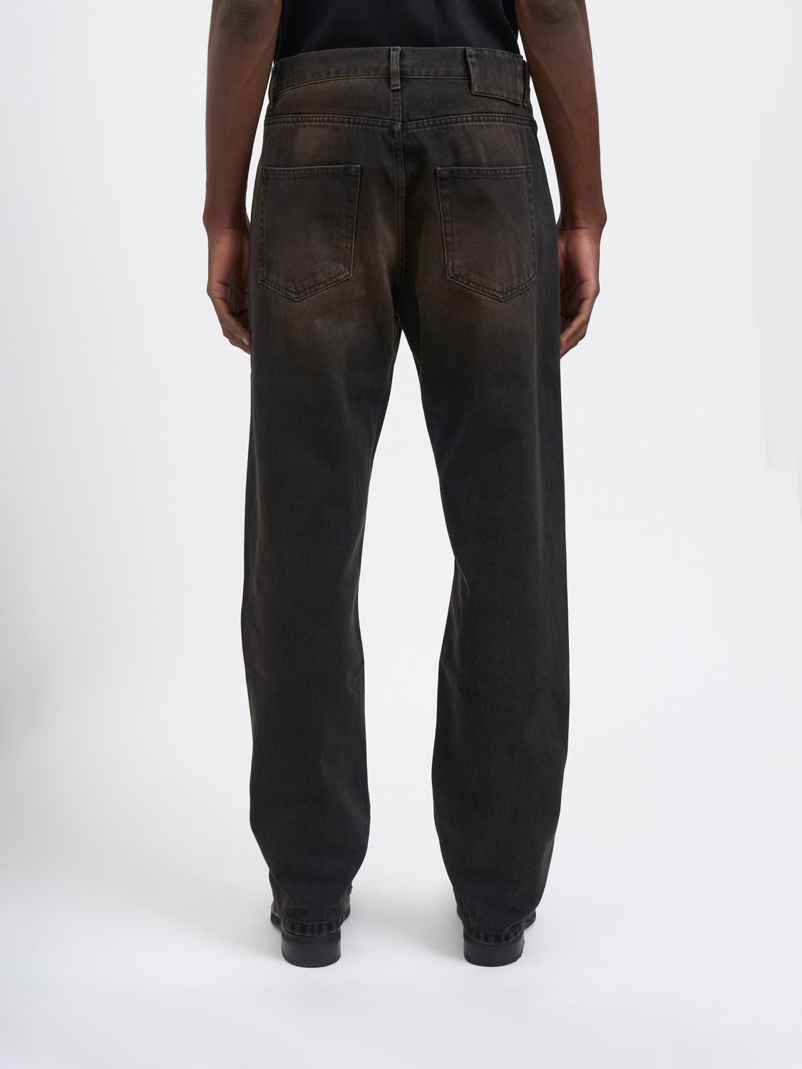 PAURA ジーンズ: ジーンズ メンズ Paura, ブラック - Img 2