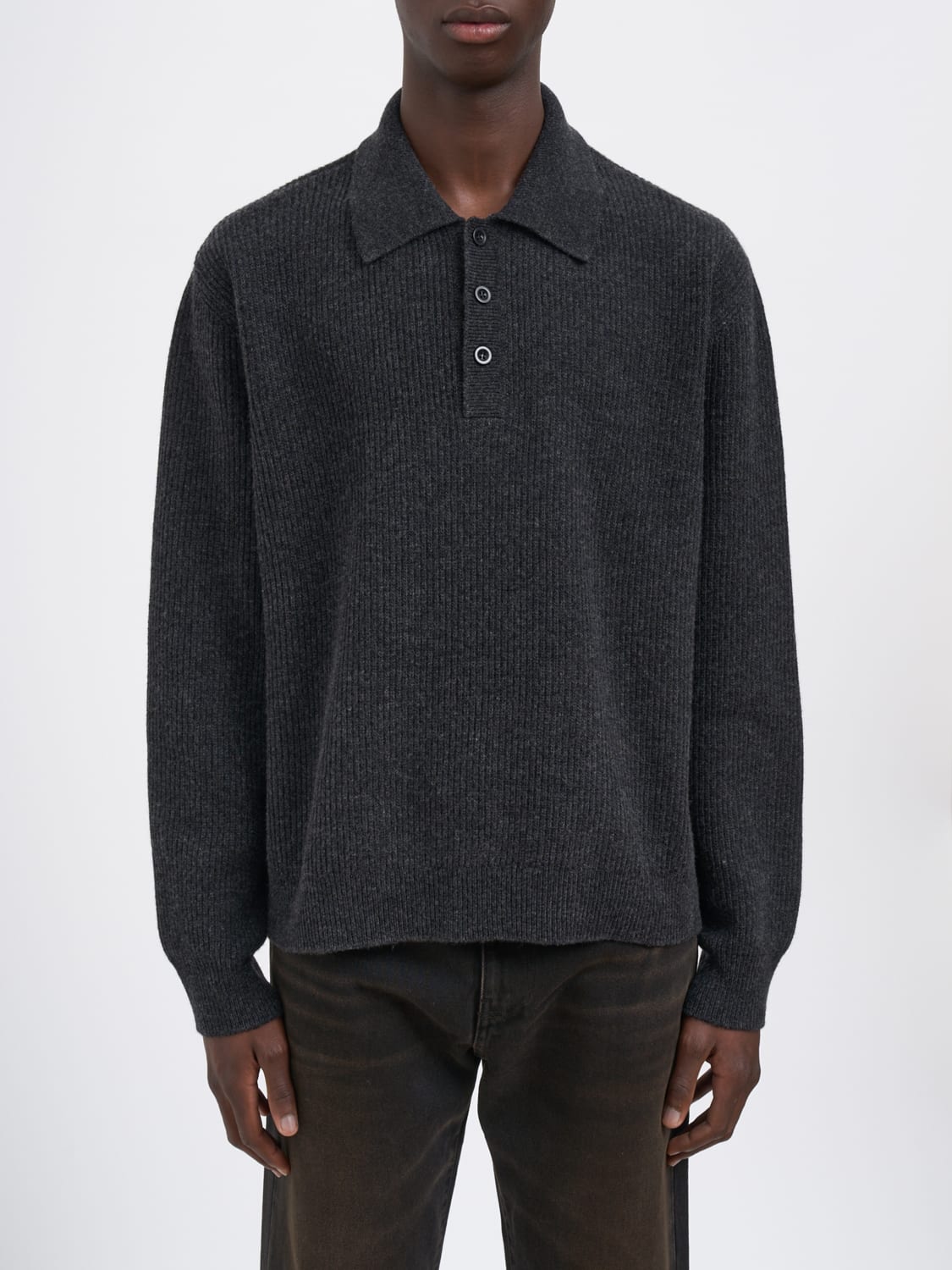 PAURA POLO: Jersey hombre Paura, Gris - Img 1