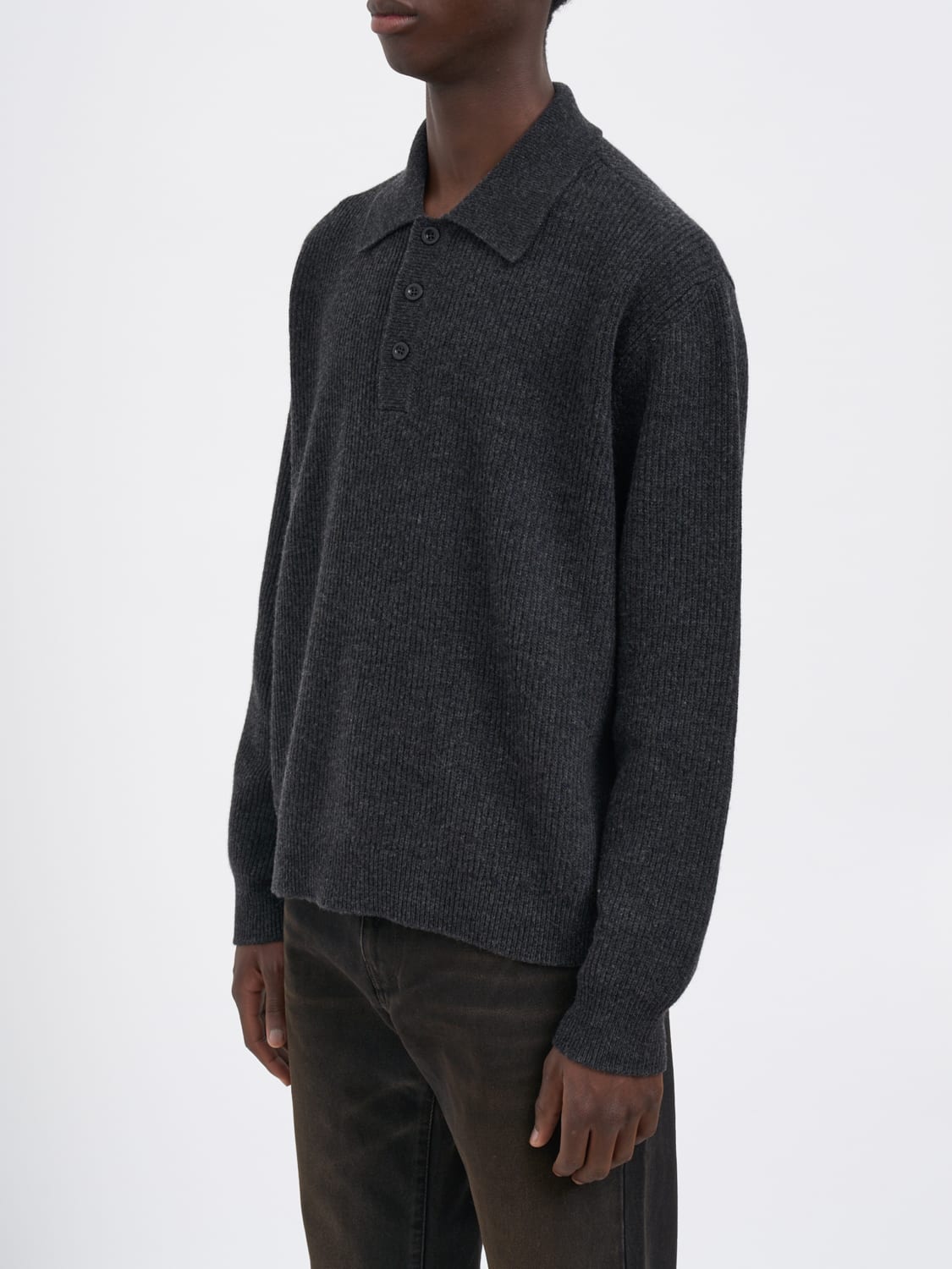 PAURA POLO: Jersey hombre Paura, Gris - Img 3