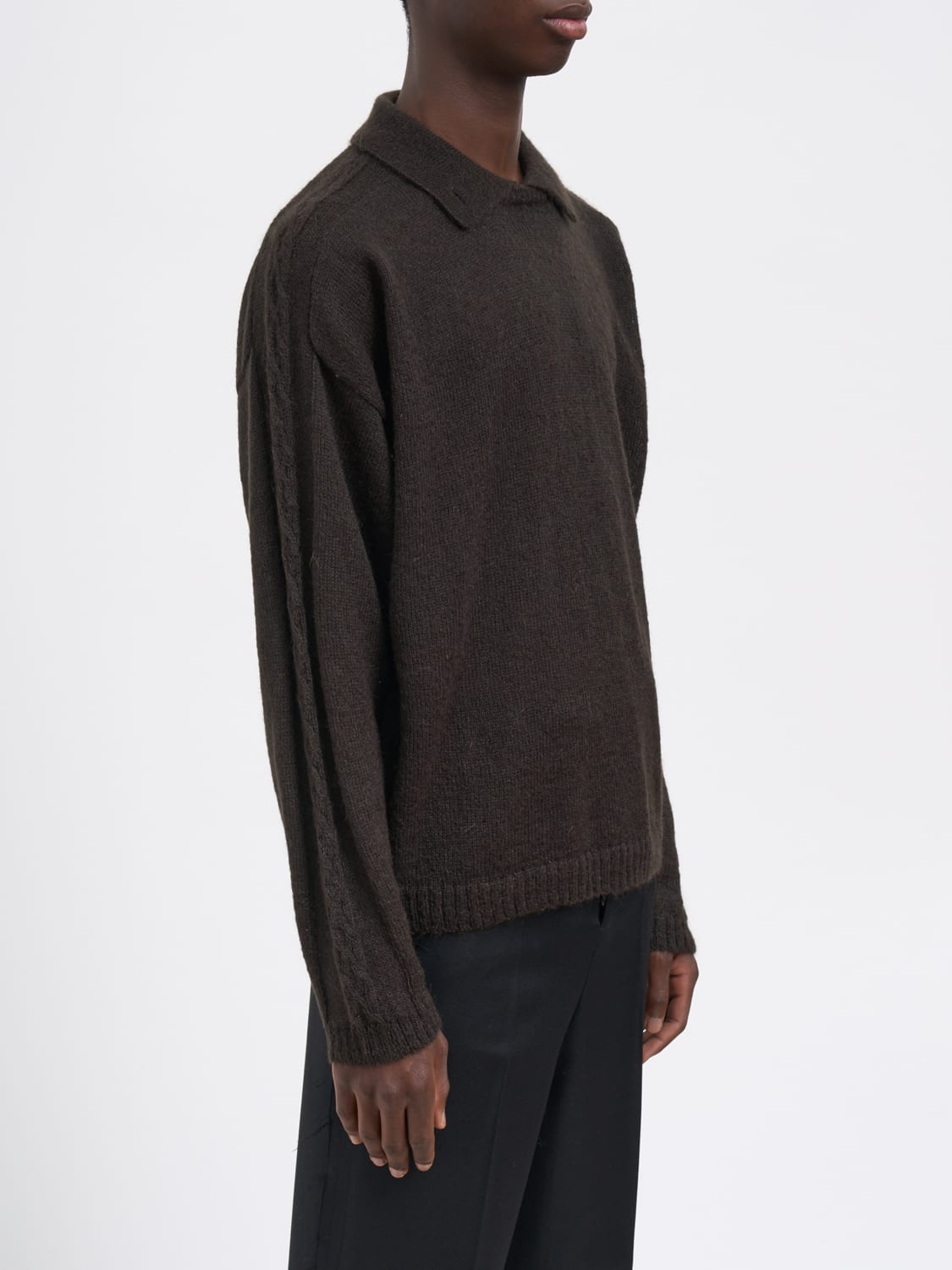 PAURA POLO: Pullover herren Paura, Braun - Img 3