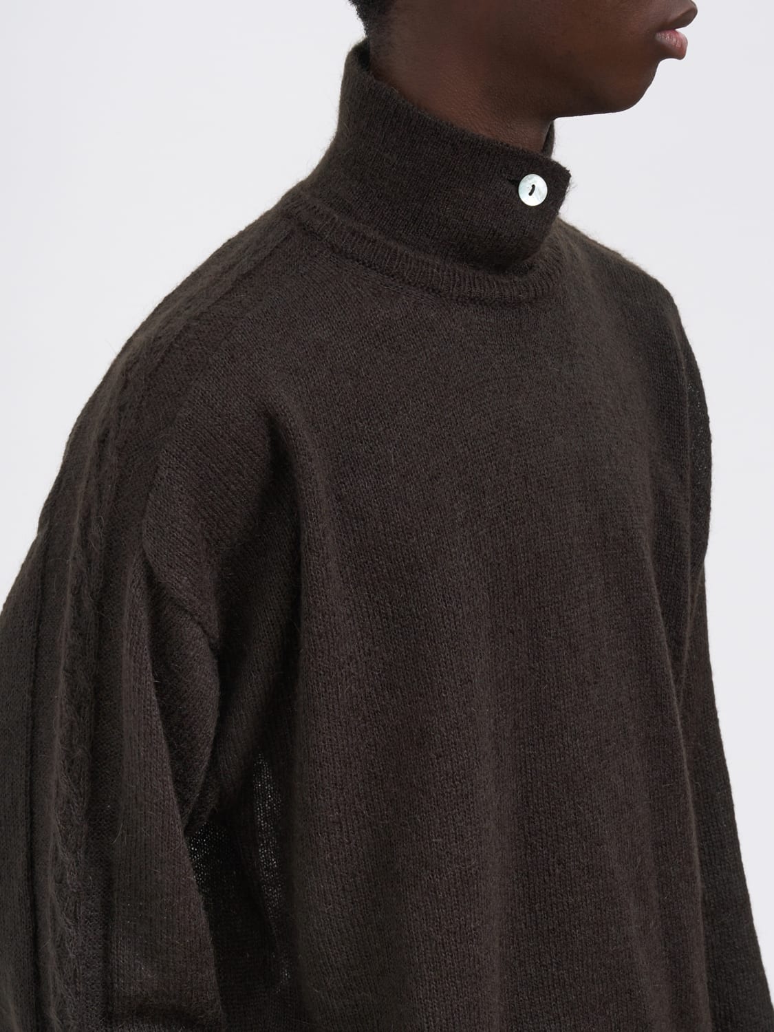 PAURA POLO: Pullover herren Paura, Braun - Img 4