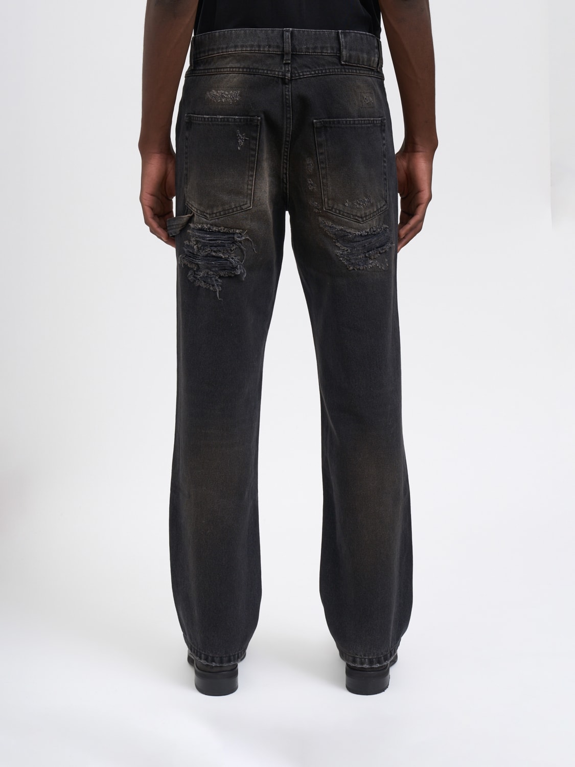 PAURA JEANS: Jeans homme Paura, Noir - Img 2