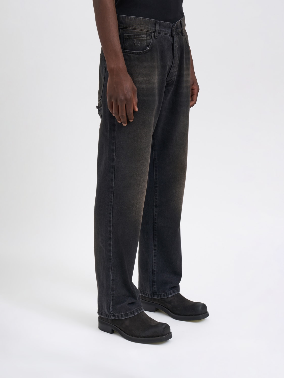 PAURA JEANS: Jeans homme Paura, Noir - Img 3