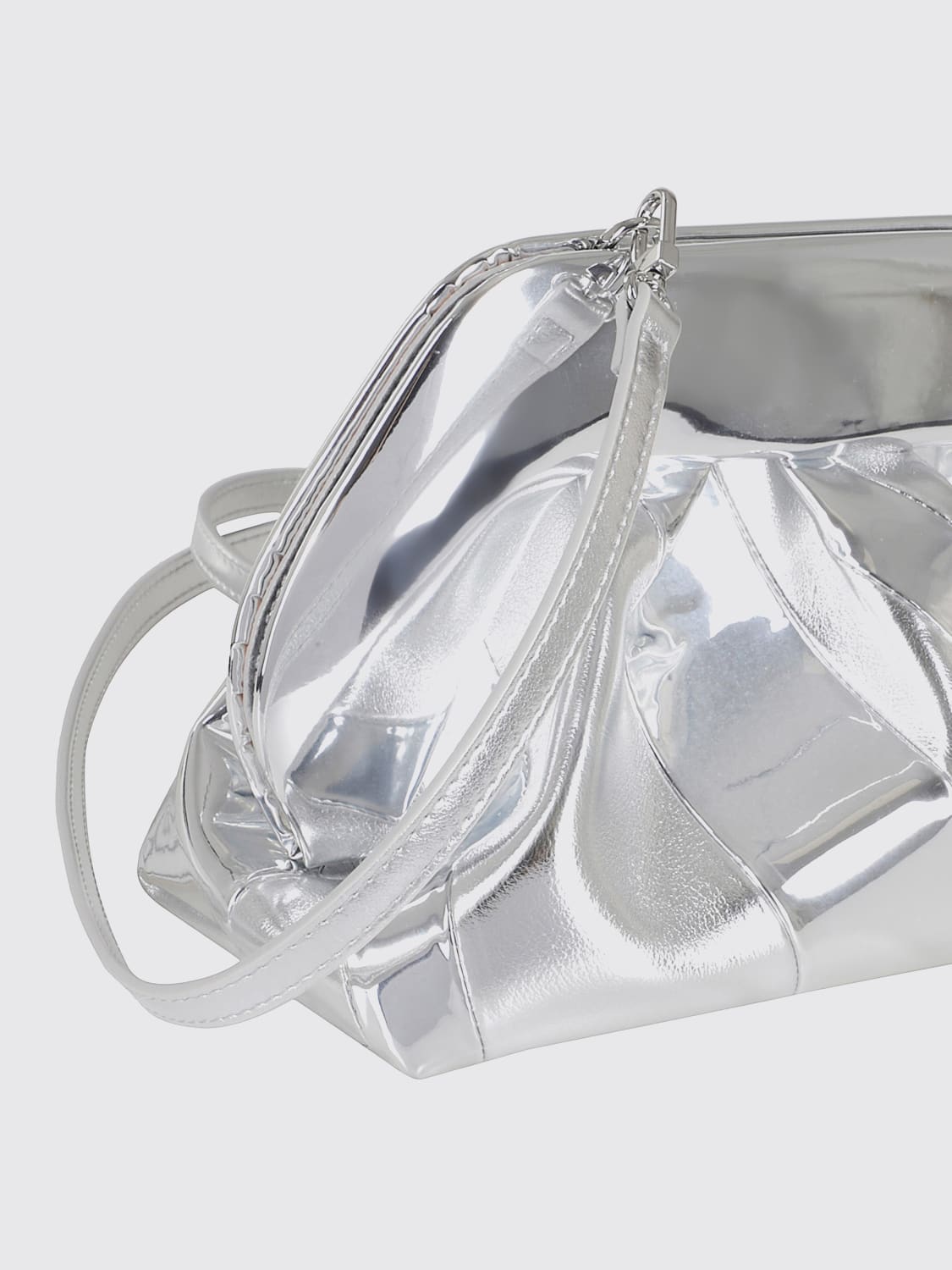 THEMOIRÈ CLUTCH: Shoulder bag woman ThemoirÈ, Silver - Img 3