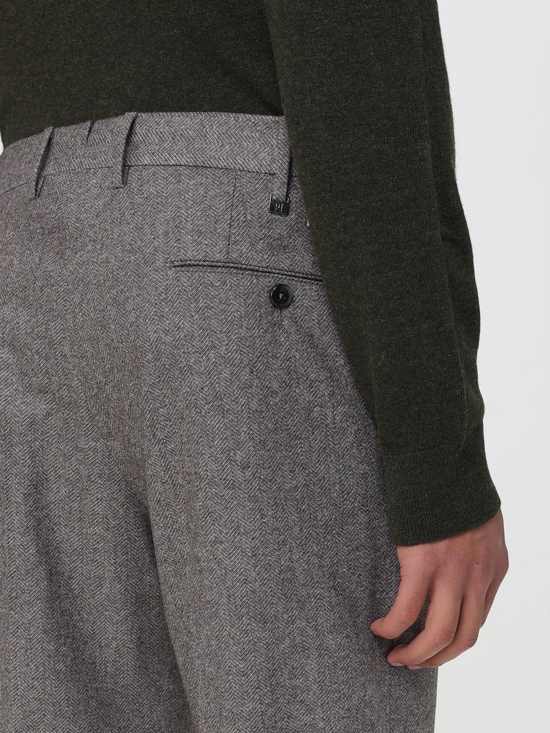 PT TORINO PANTALON: Pantalon homme Pt Torino, Marron - Img 3