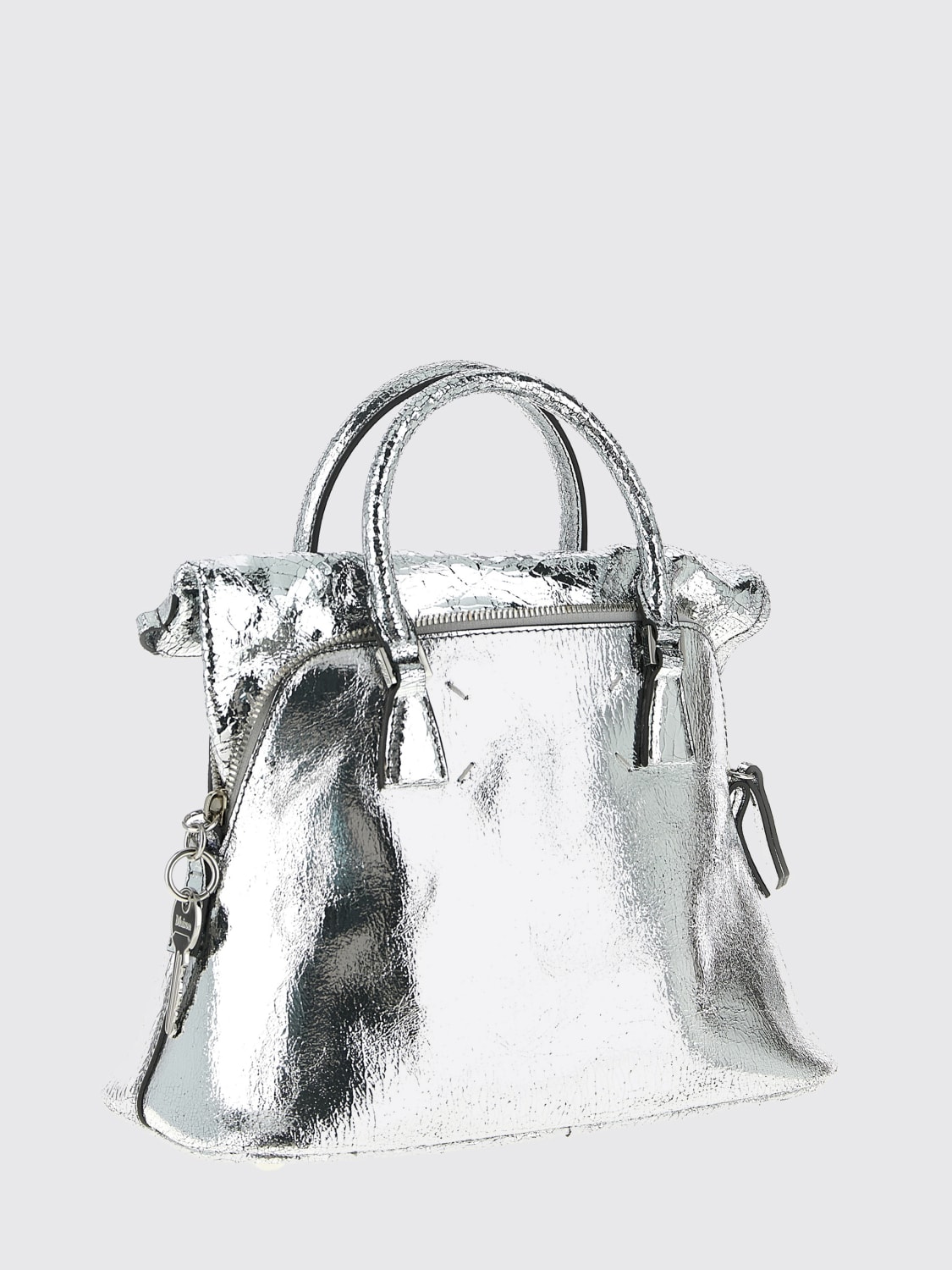 MAISON MARGIELA HANDTASCHE: Schultertasche damen Maison Margiela, Silber - Img 2
