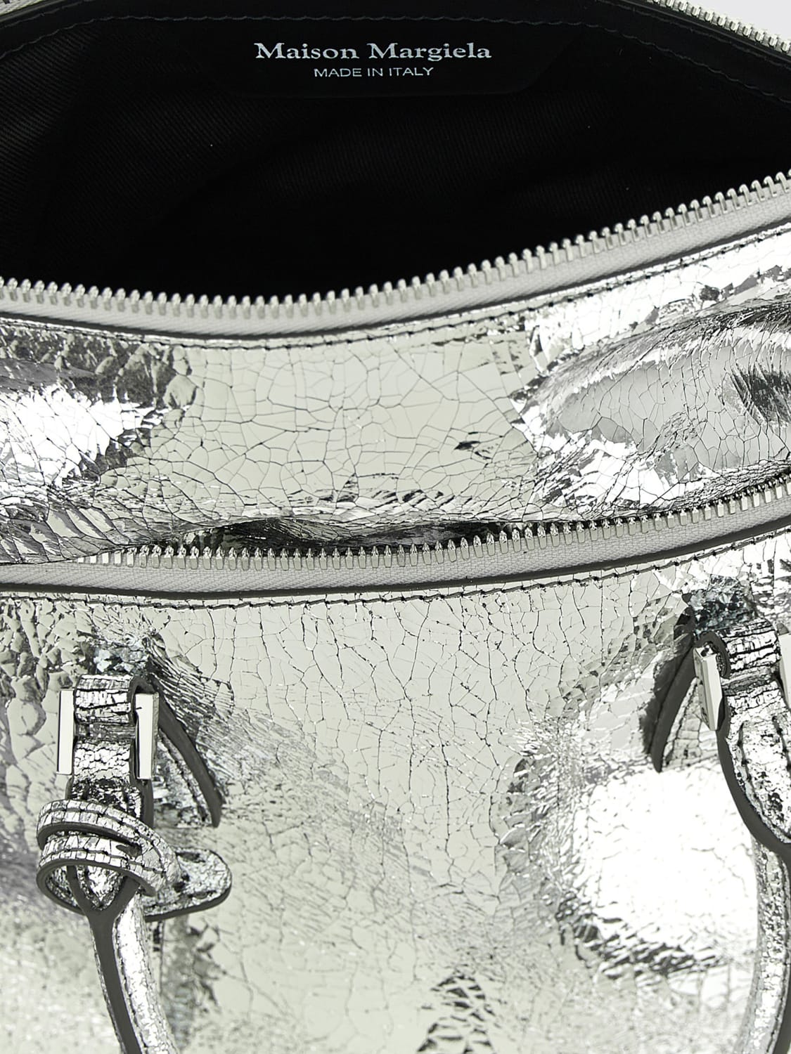 MAISON MARGIELA HANDTASCHE: Schultertasche damen Maison Margiela, Silber - Img 4