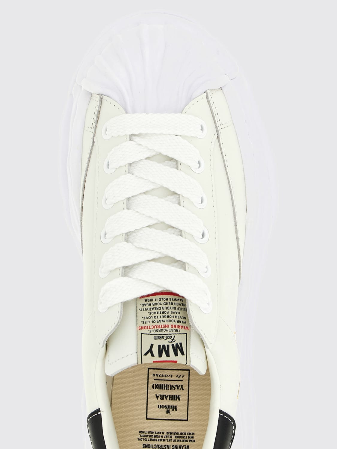 MAISON MIHARA YASUHIRO SNEAKERS: Sneakers men Maison Mihara Yasuhiro, White - Img 4