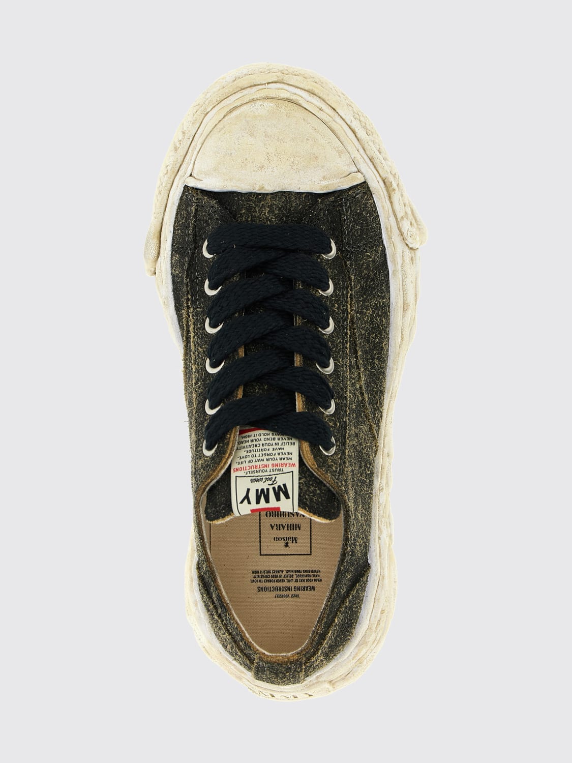 MAISON MIHARA YASUHIRO SNEAKERS: Sneakers men Maison Mihara Yasuhiro, Black - Img 4