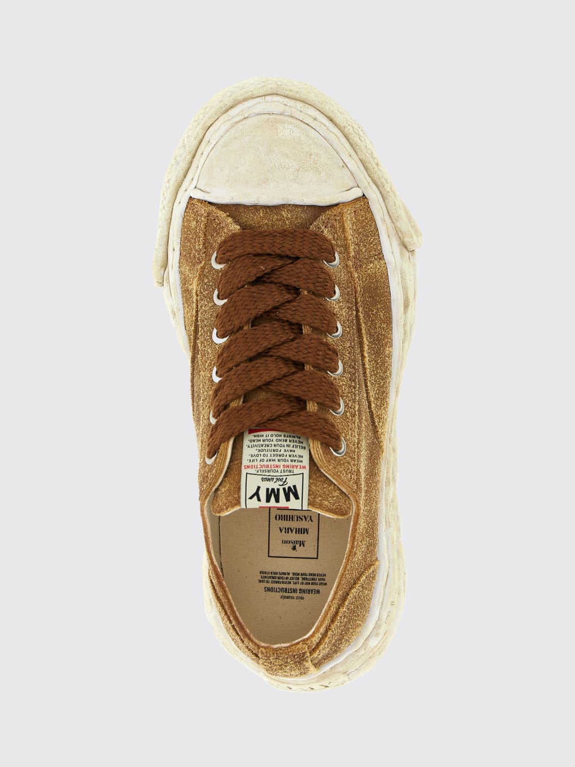 MAISON MIHARA YASUHIRO SNEAKERS: Sneakers men Maison Mihara Yasuhiro, Brown - Img 4