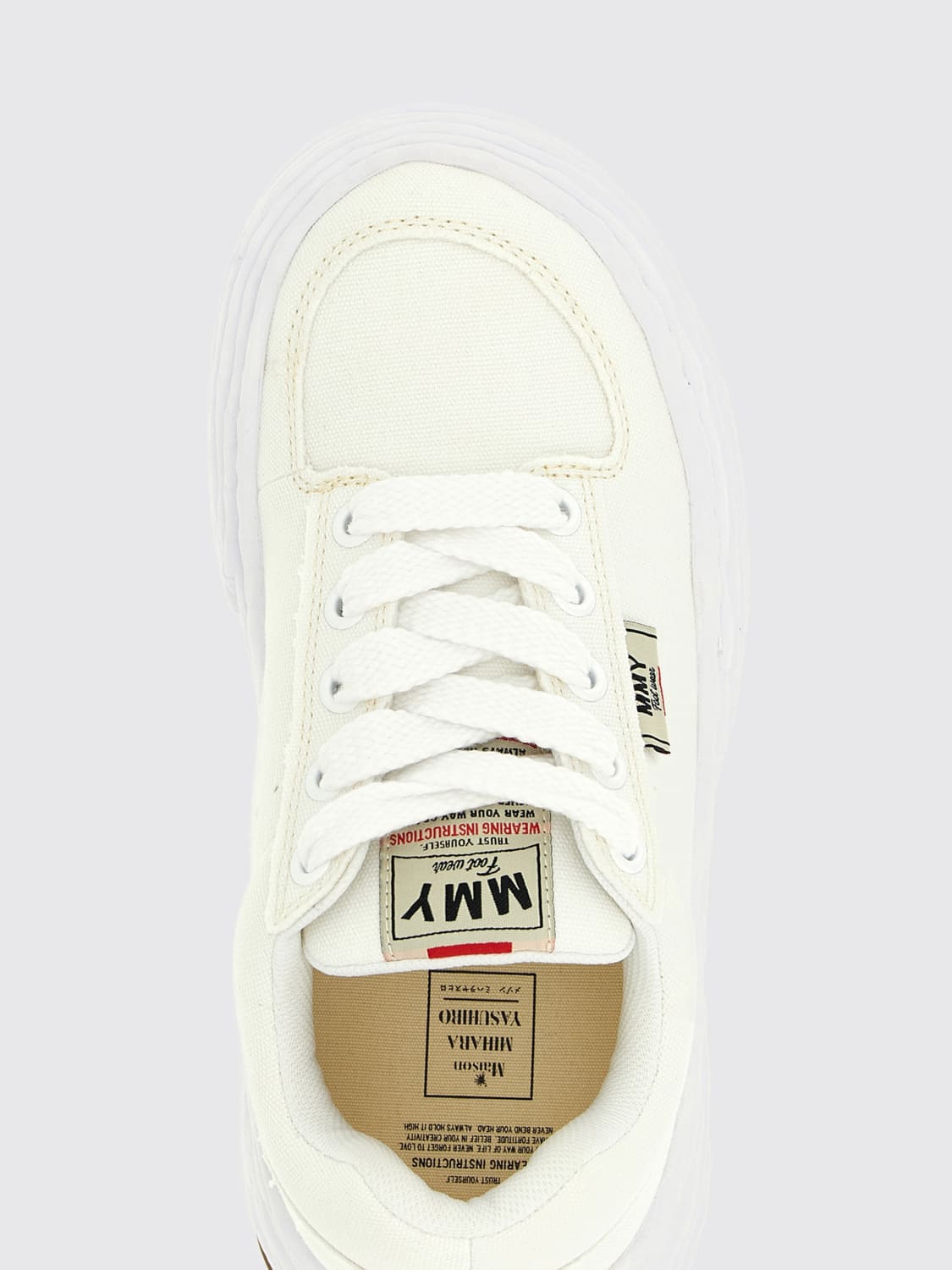 MAISON MIHARA YASUHIRO SNEAKERS: Sneakers men Maison Mihara Yasuhiro, White - Img 4