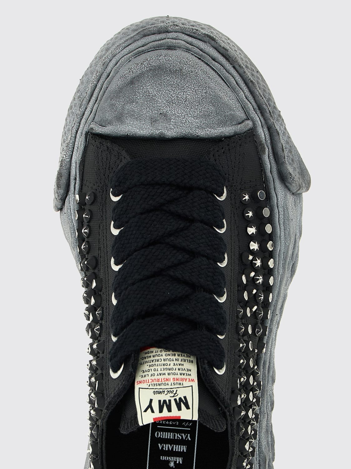 MAISON MIHARA YASUHIRO SNEAKERS: Sneakers men Maison Mihara Yasuhiro, Black - Img 4