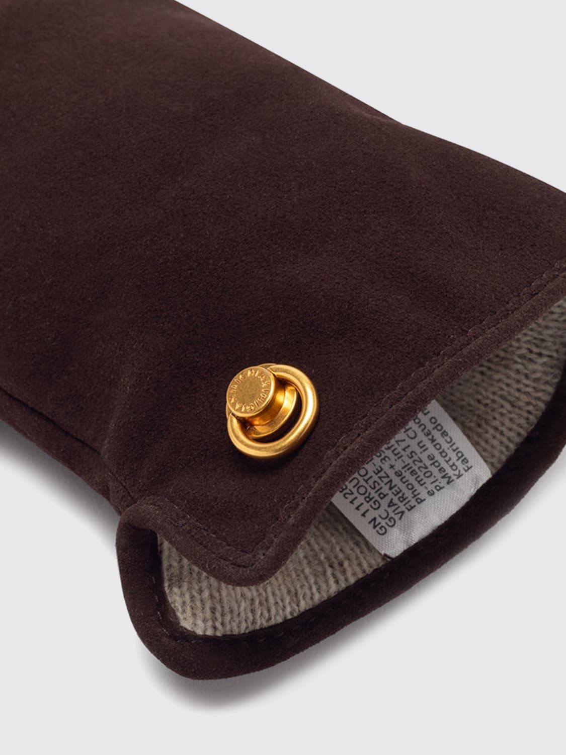 GIANNI CHIARINI GUANTES: Guantes mujer Gianni Chiarini Club Marcella, Café - Img 2