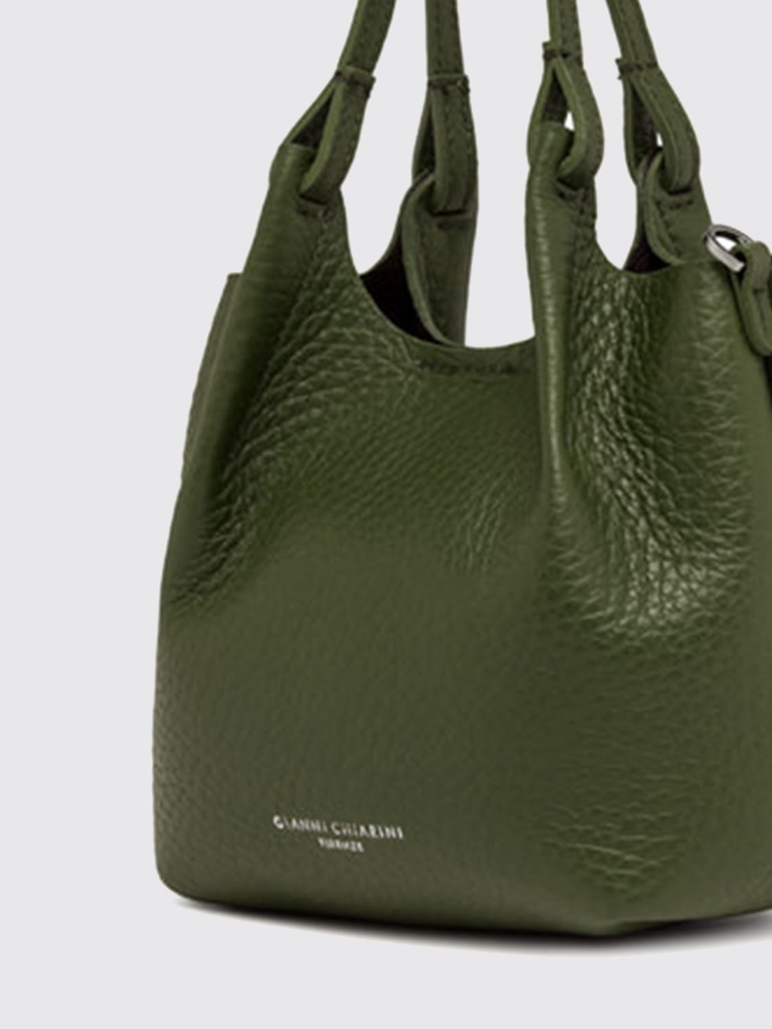 GIANNI CHIARINI CLUB MARCELLA BOLSO DE HOMBRO: Bolso de hombro mujer Gianni Chiarini Club Marcella, Marrón Oscuro - Img 3