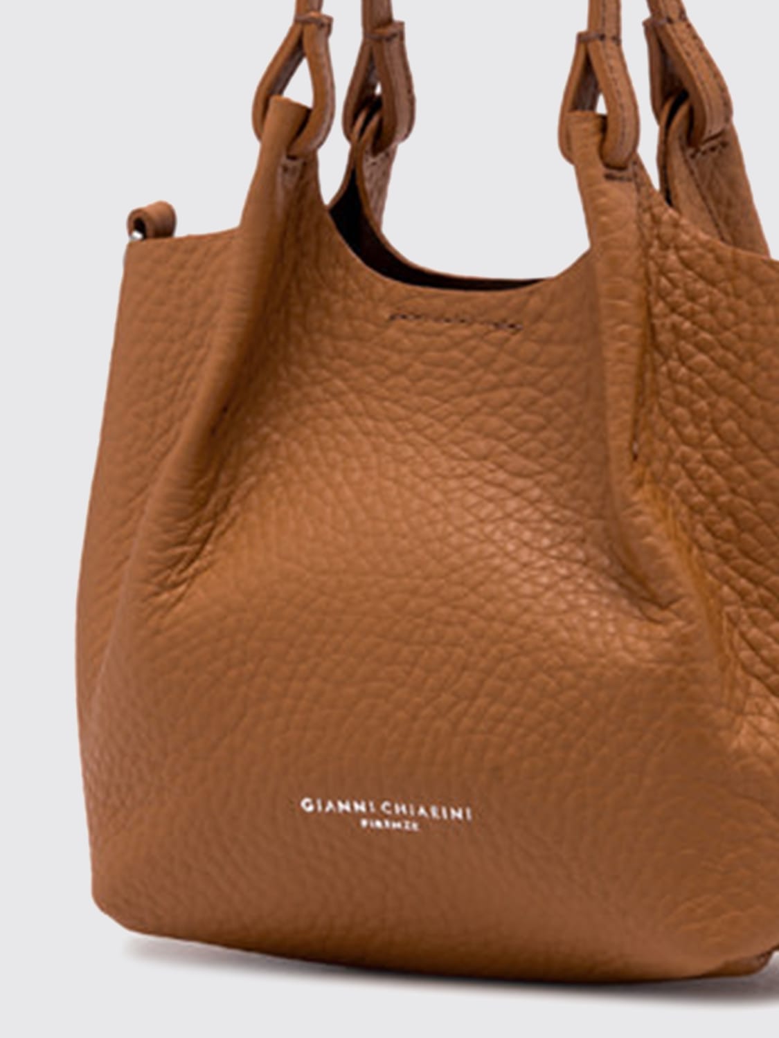 GIANNI CHIARINI CLUB MARCELLA BOLSO DE HOMBRO: Bolso de hombro mujer Gianni Chiarini Club Marcella, Cuero - Img 3